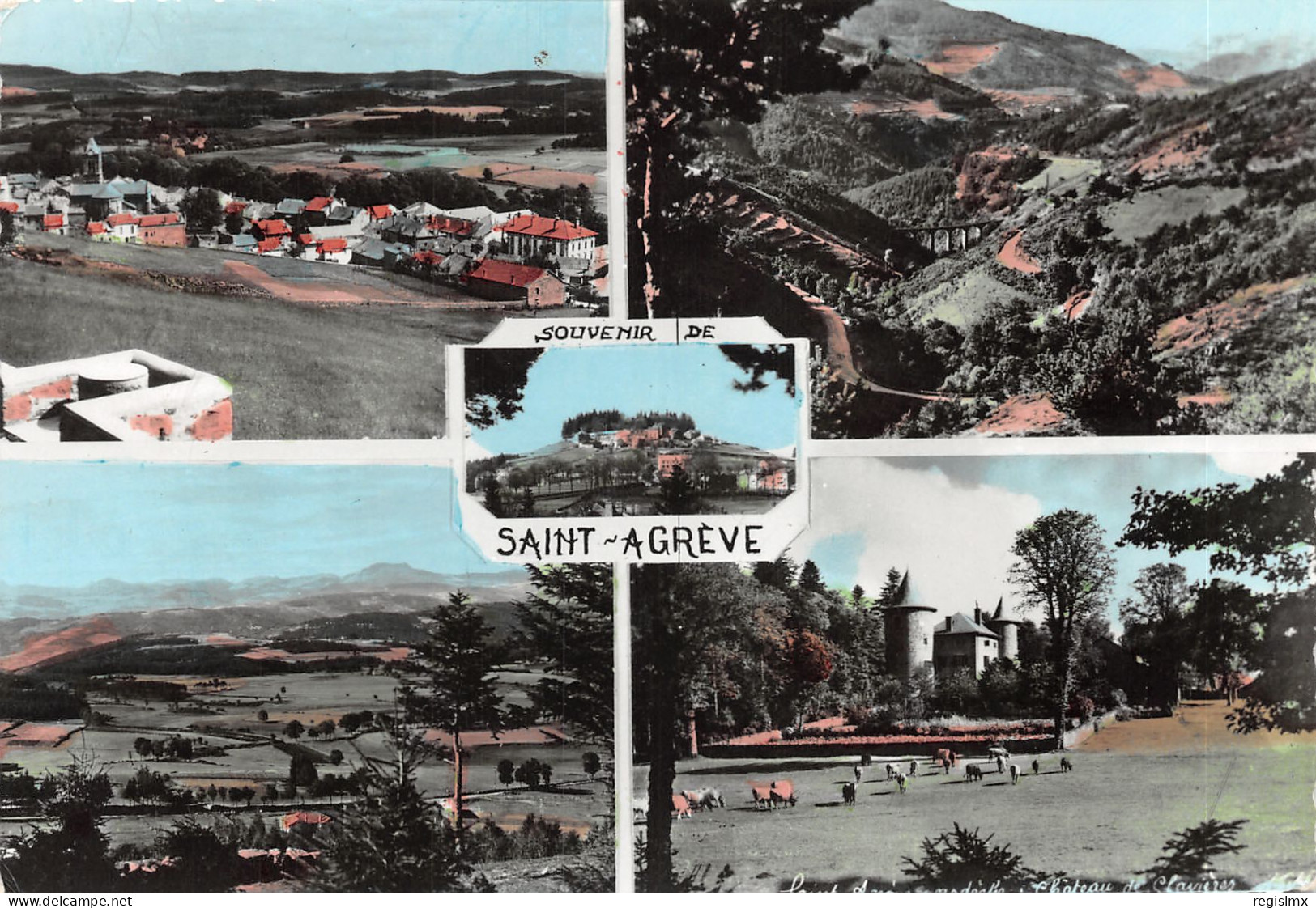 07-SAINT AGREVE-N°T550-C/0235 - Saint Agrève