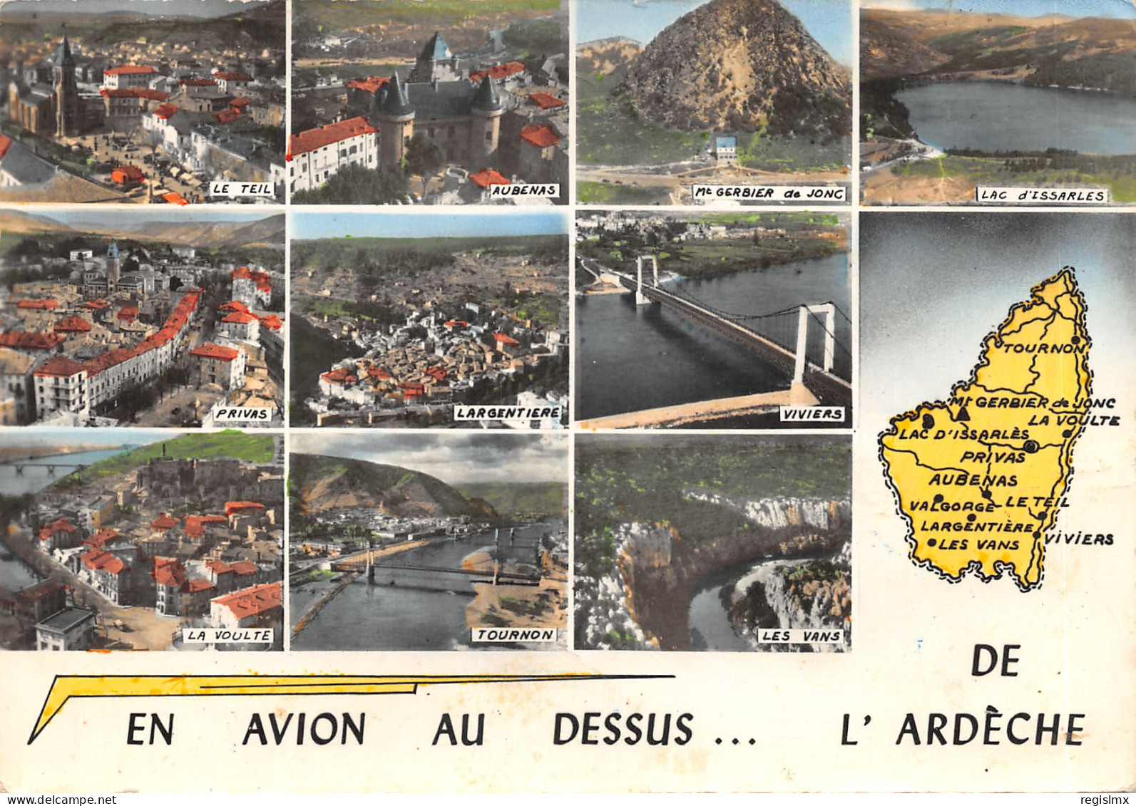 07-PANORAMA DE L ARDECHE-N°T550-C/0103 - Sonstige & Ohne Zuordnung