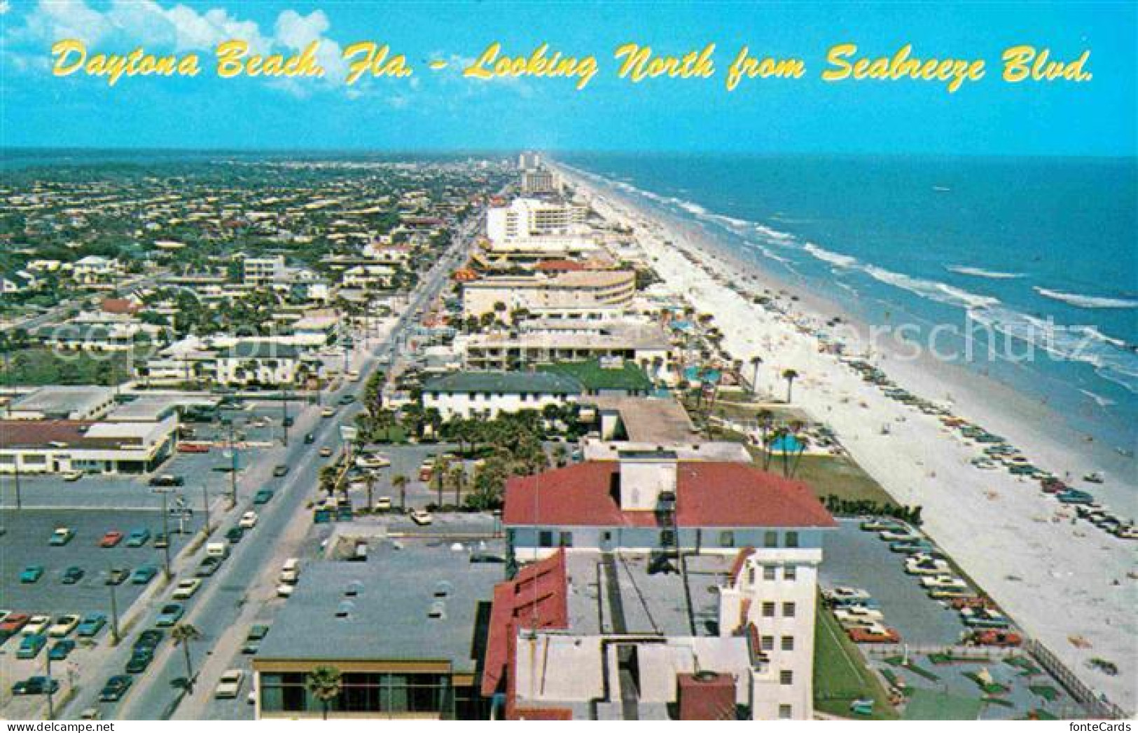 72747287 Daytona_Beach Looking North From Seabreeze Boulevard - Autres & Non Classés