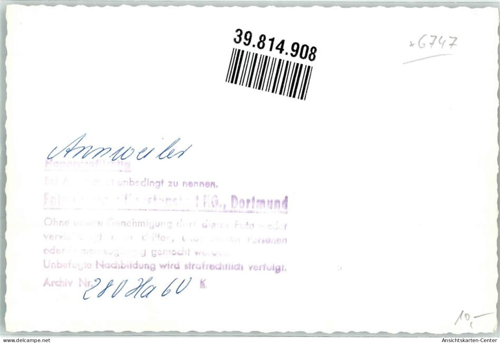 39814908 - Annweiler Am Trifels - Other & Unclassified