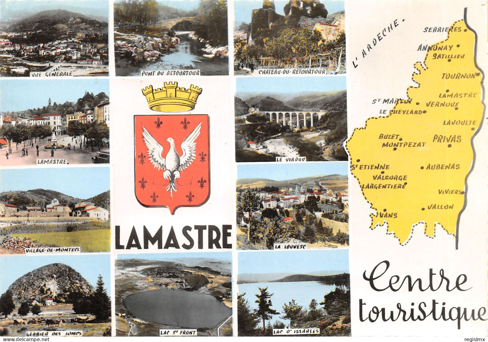 07-LAMASTRE EN VIVARAIS-N°T550-B/0131 - Lamastre