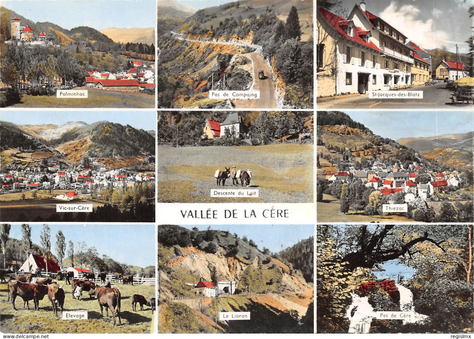 15-PANORAMA DE LA VALLEE DE LA CERE-N°T551-C/0223 - Andere & Zonder Classificatie