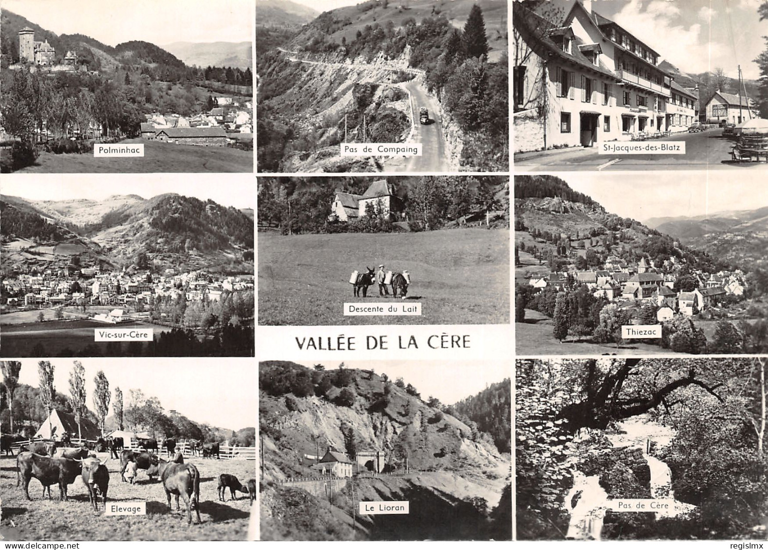 15-PANORAMA DE LA VALLEE DE LA CERE-N°T551-C/0225 - Autres & Non Classés