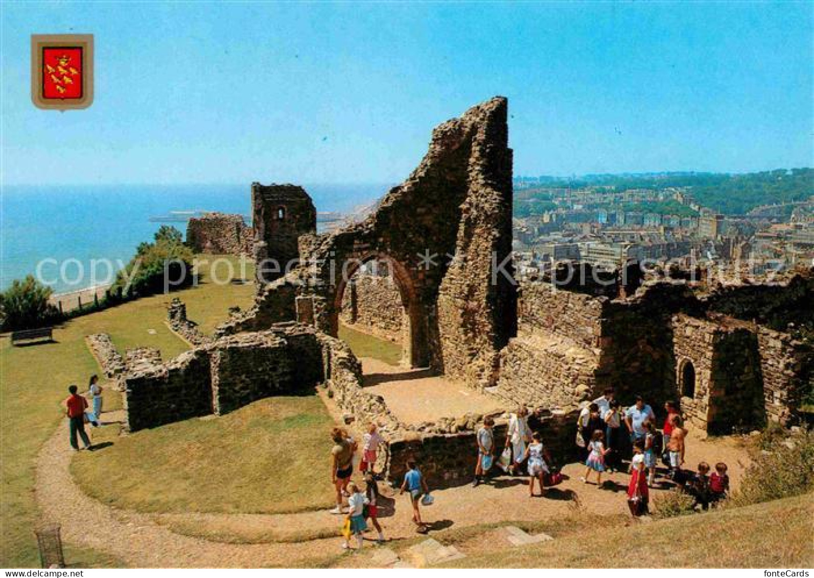 72746197 Hastings East Sussex Castle Ruine Hastings East Sussex - Autres & Non Classés