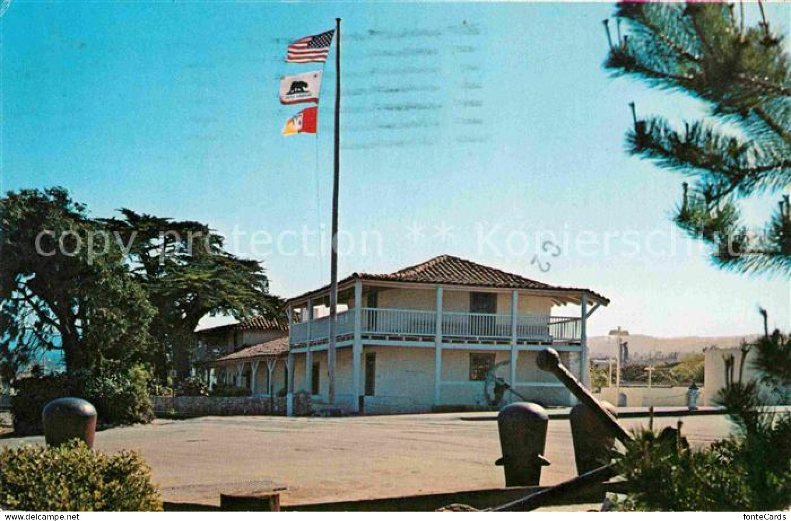 72745002 Monterey_California Old Custom House - Sonstige & Ohne Zuordnung