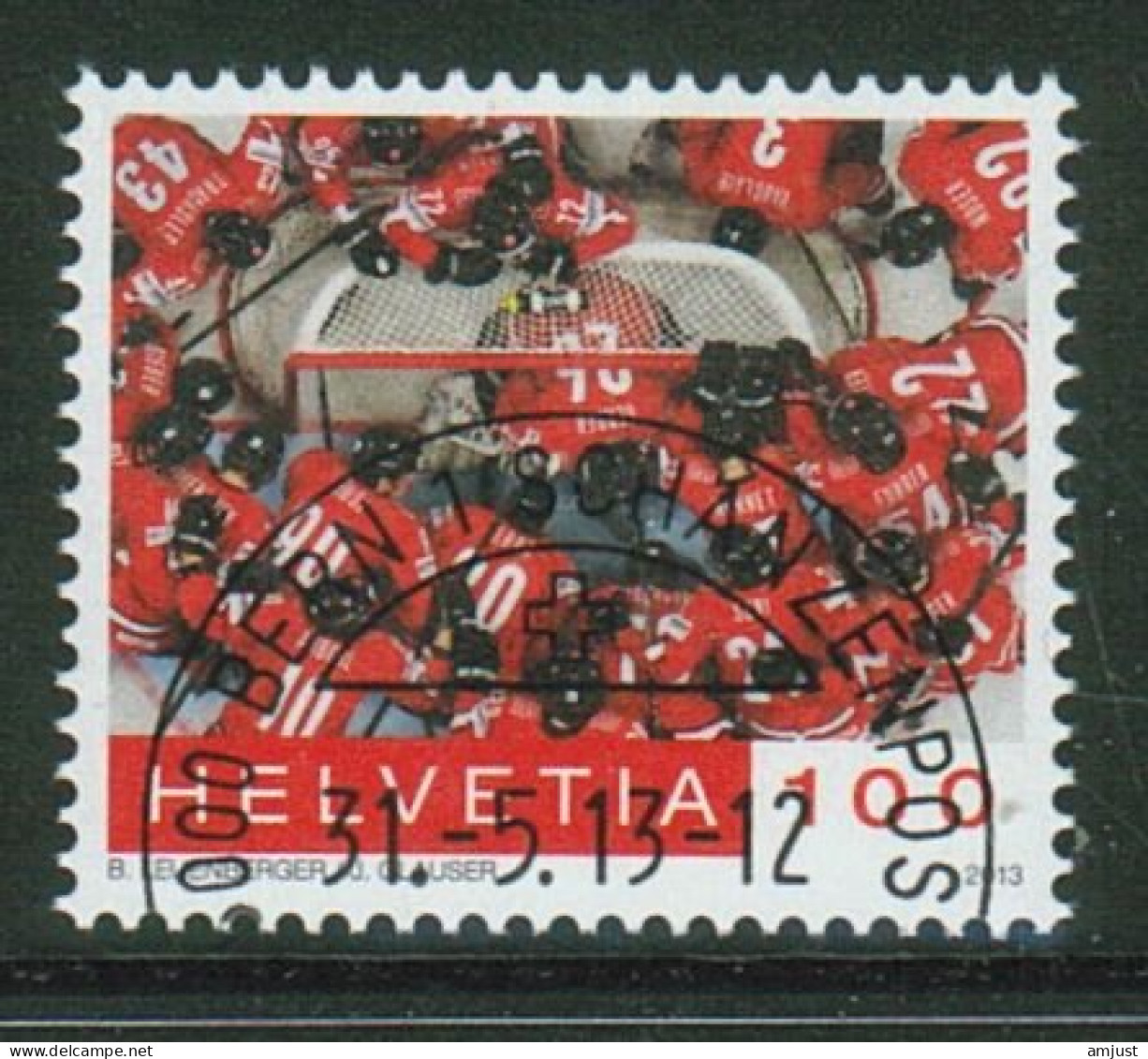 Suisse /Schweiz/Svizzera // 2013 // Hockey Su Glace, World Champion Oblitéré No. 1470 - Used Stamps