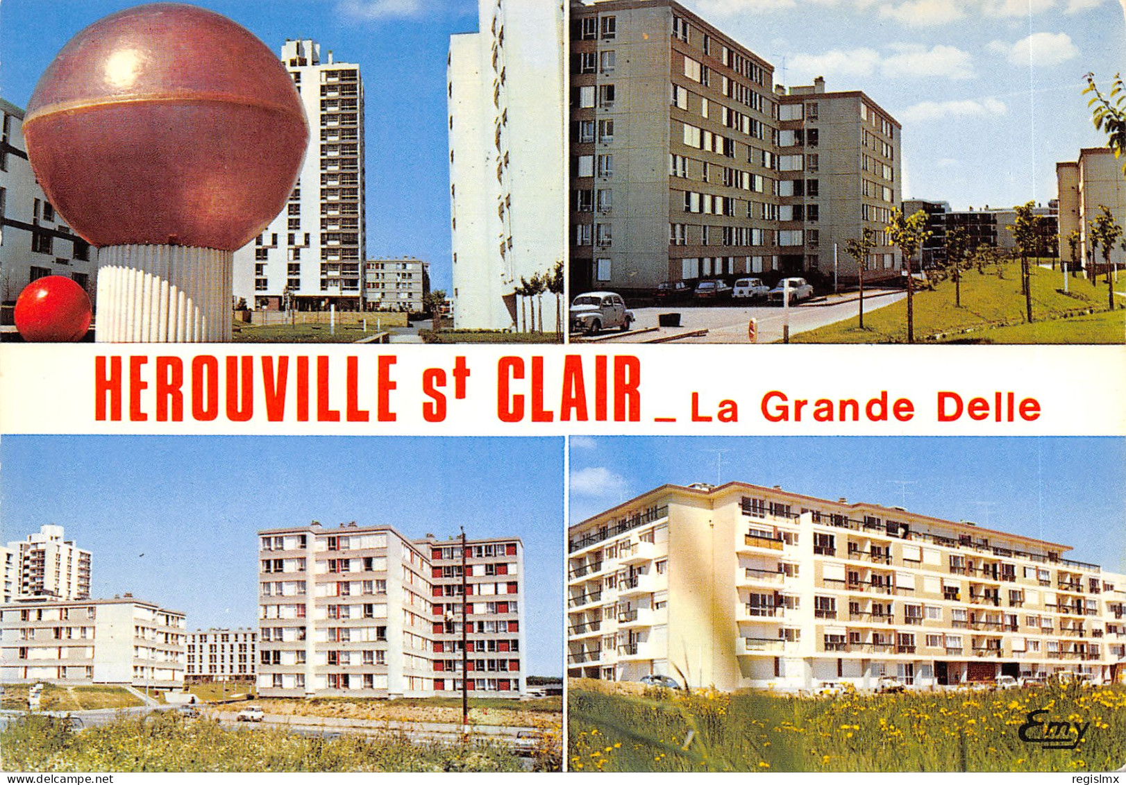14-HEROUVILLE SAINT CLAIR-N°T551-B/0095 - Herouville Saint Clair