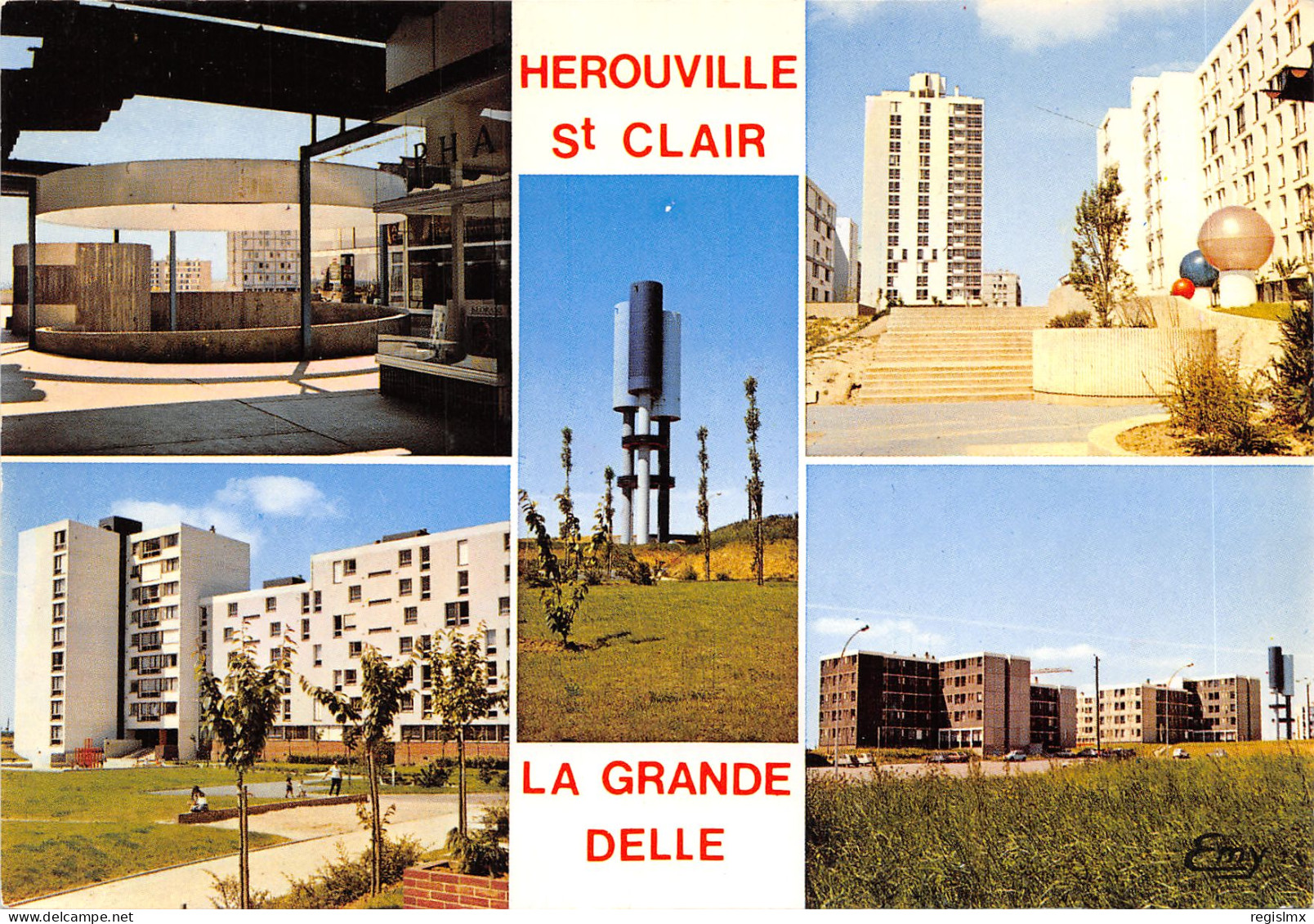 14-HEROUVILLE SAINT CLAIR-N°T551-B/0097 - Herouville Saint Clair