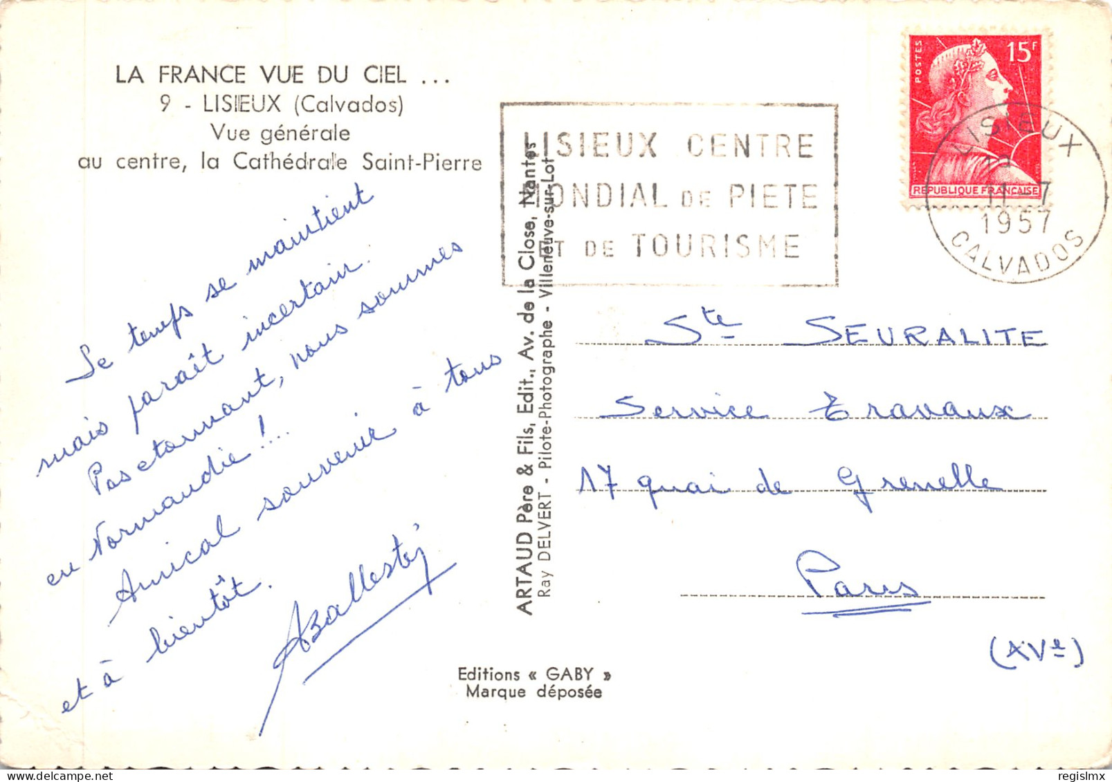 14-LISIEUX-N°T551-B/0079 - Lisieux