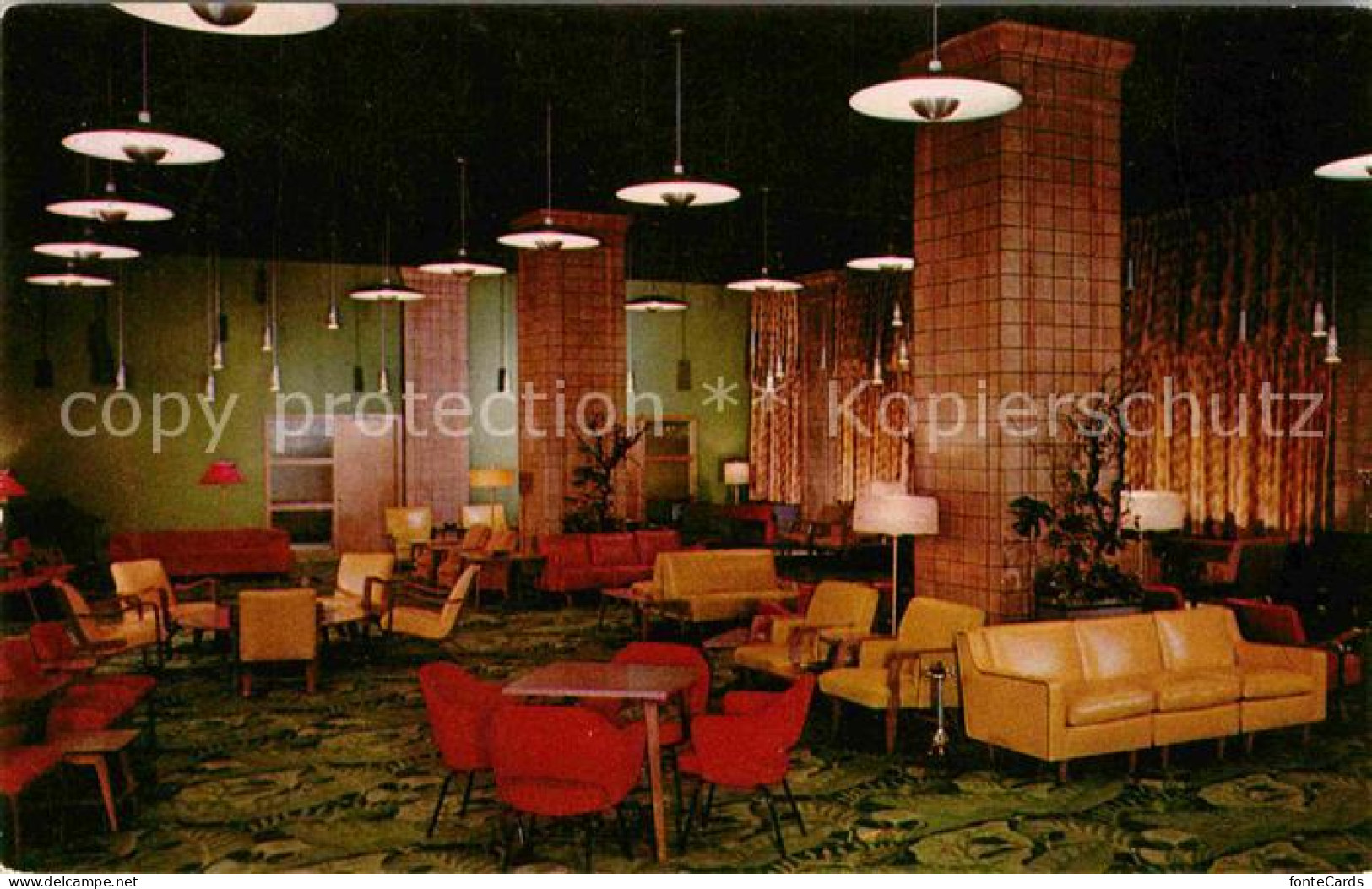 72744133 Chicago_Illinois Y.M.C.A. Hotel Lobby - Andere & Zonder Classificatie