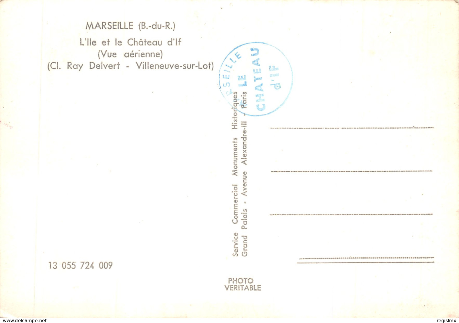 13-MARSEILLE-CHÂTEAU D IF-N°T551-A/0347 - Unclassified