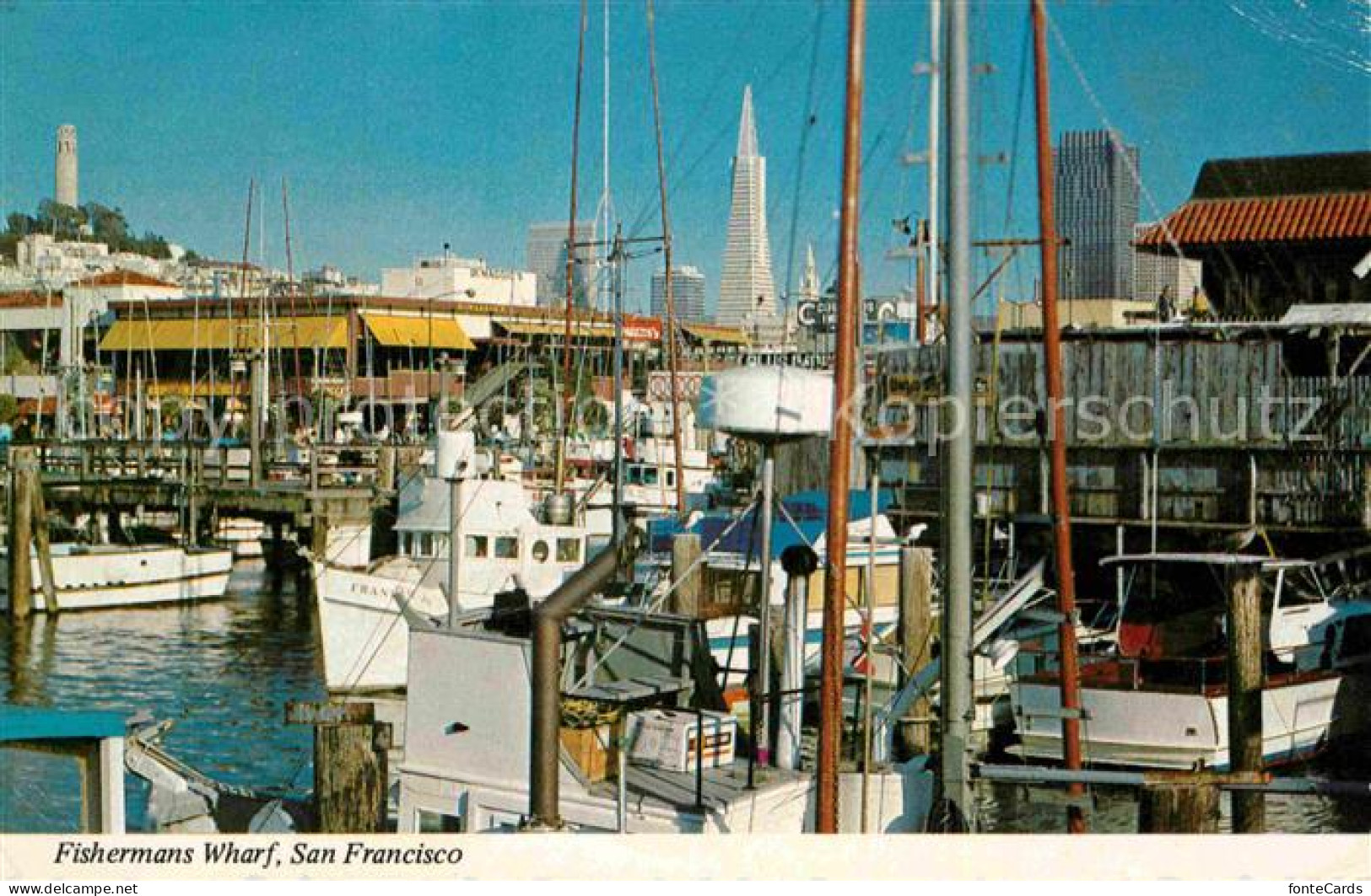 72744098 San_Francisco_California Fishermans Wharf  - Sonstige & Ohne Zuordnung