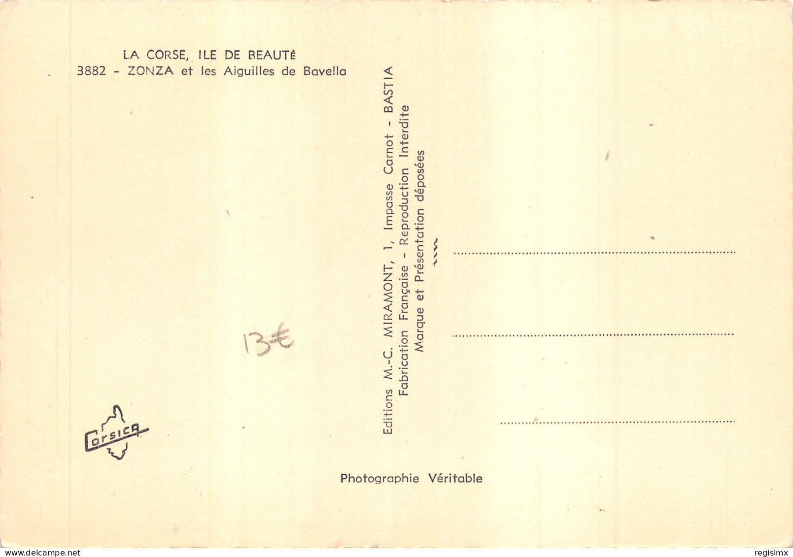 20-ZONZA-N°T552-B/0019 - Andere & Zonder Classificatie