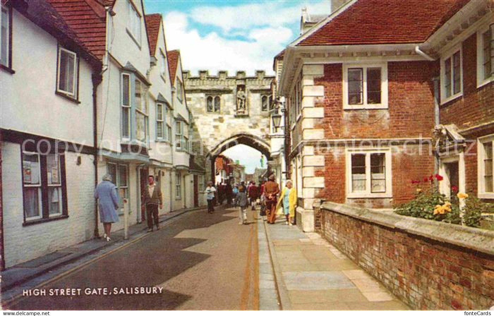 72743806 Salisbury Wiltshire High Street Gate Salisbury - Andere & Zonder Classificatie