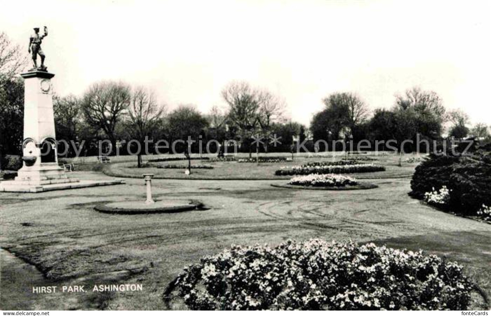 72743208 Ashington Northumberland Hirst Park Monument  - Other & Unclassified