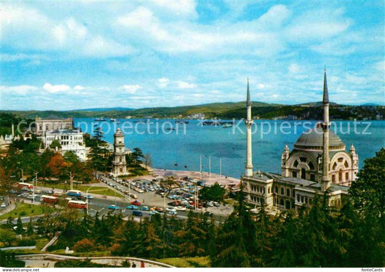 72743145 Istanbul Constantinopel Dolmabahce Sarayi Ve Camii Palace On The Bospho - Turkey