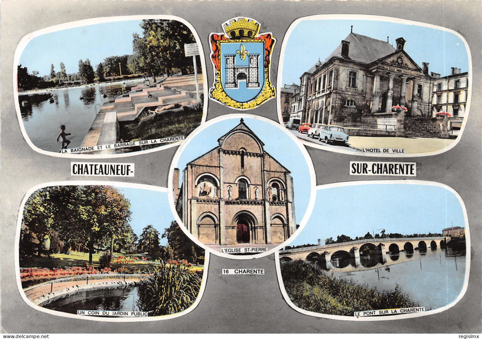 16-CHATEAUNEUF SUR CHARENTE-N°T551-C/0307 - Chateauneuf Sur Charente