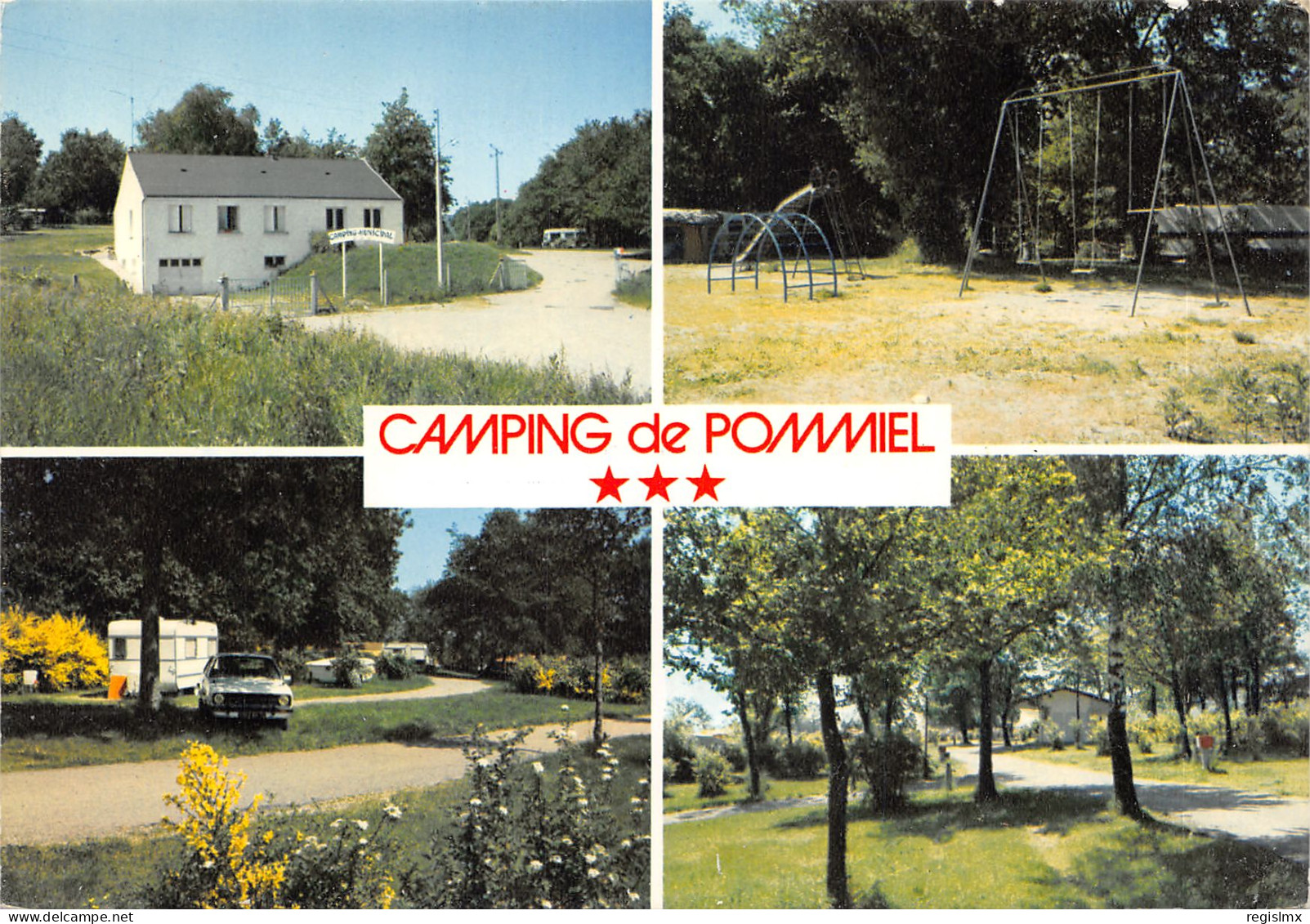 23-GUERET-CAMPING DE POMMIEL-N°T552-D/0375 - Guéret