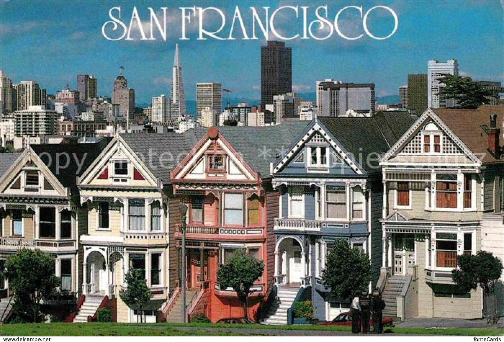 72740808 San_Francisco_California Steine Street Victorian-Homes - Sonstige & Ohne Zuordnung