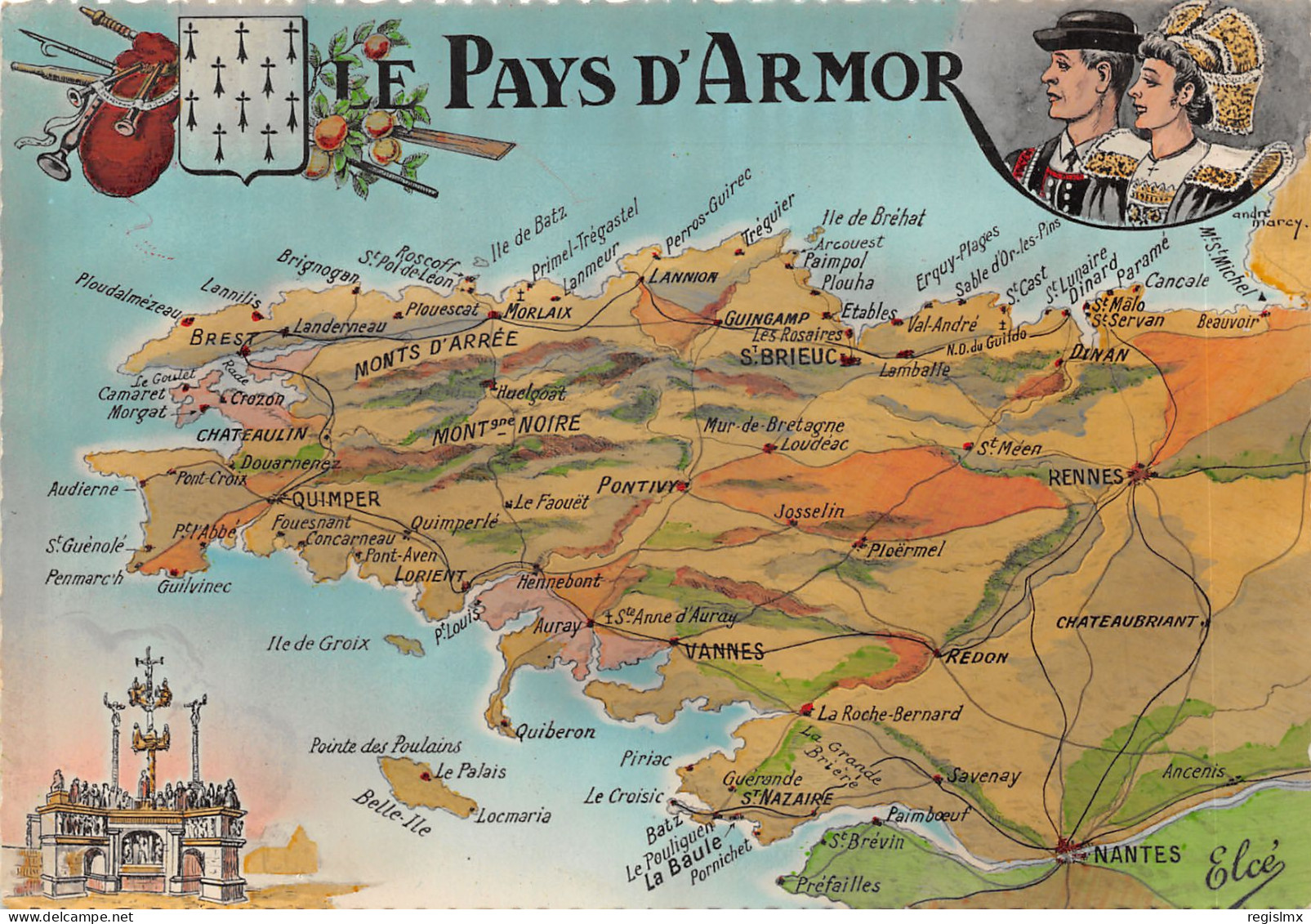 22-PANORAMA DES COTES D ARMOR-N°T552-D/0087 - Other & Unclassified