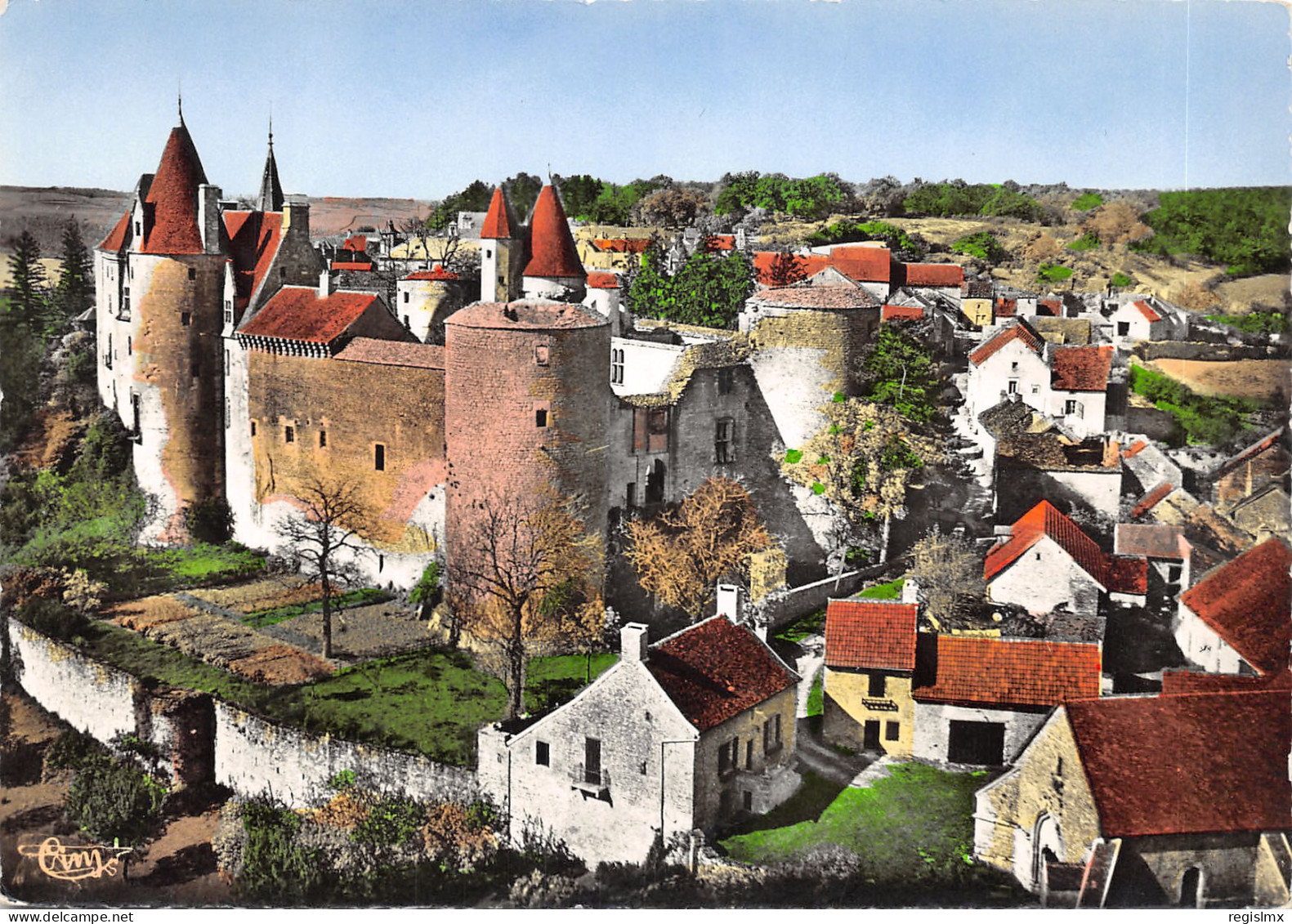 21-CHATEAUNEUF EN AUXOIS-N°T552-C/0257 - Other & Unclassified
