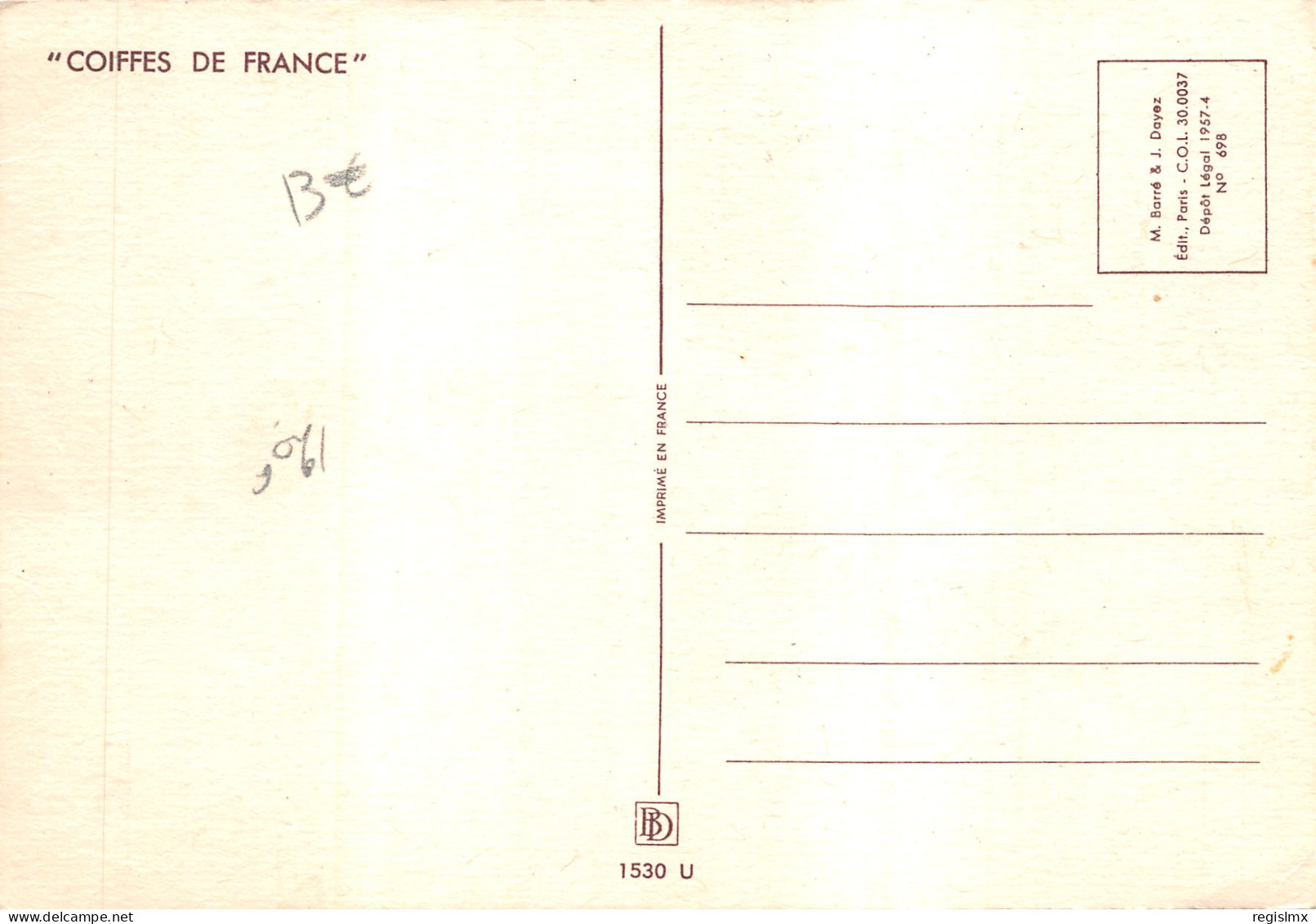 21-FOLKLORE DE BOURGOGNE-N°T552-C/0155 - Other & Unclassified