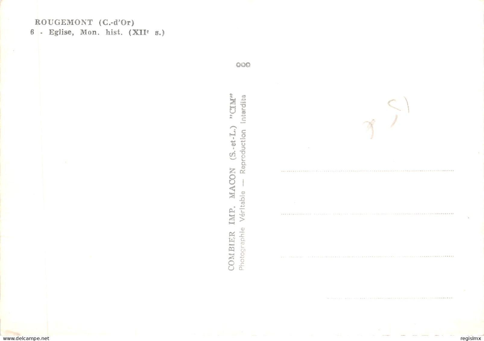 21-ROUGEMONT-N°T552-C/0143 - Other & Unclassified