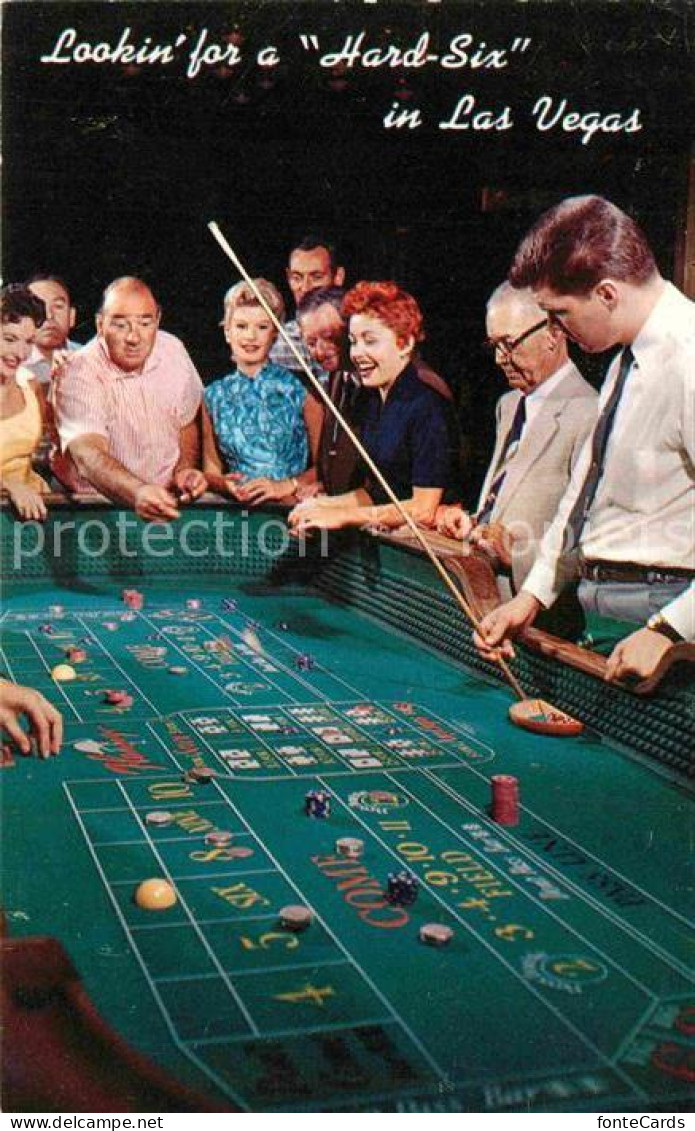 72740063 Las_Vegas_Nevada Craps The Fastes Action Game - Sonstige & Ohne Zuordnung