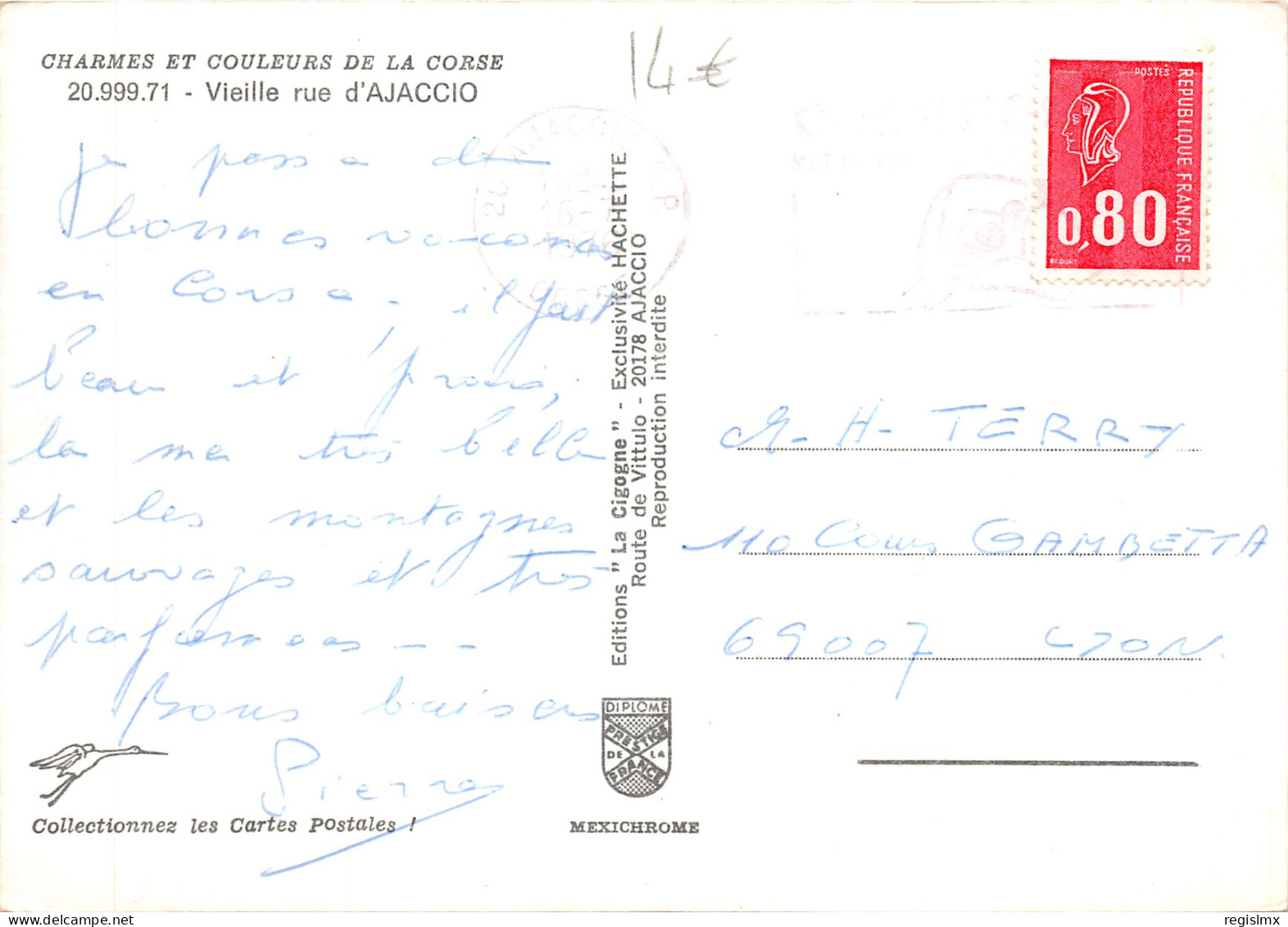 20-AJACCIO-N°T552-B/0157 - Ajaccio