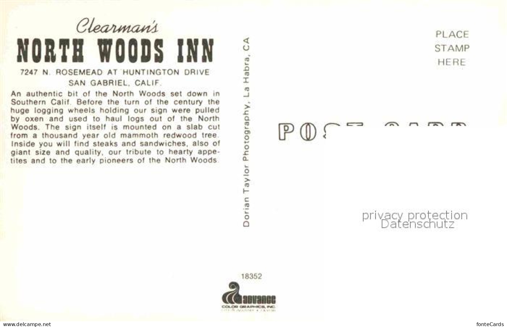 72740045 San_Gabriel Clearmans North Woods Inn - Other & Unclassified