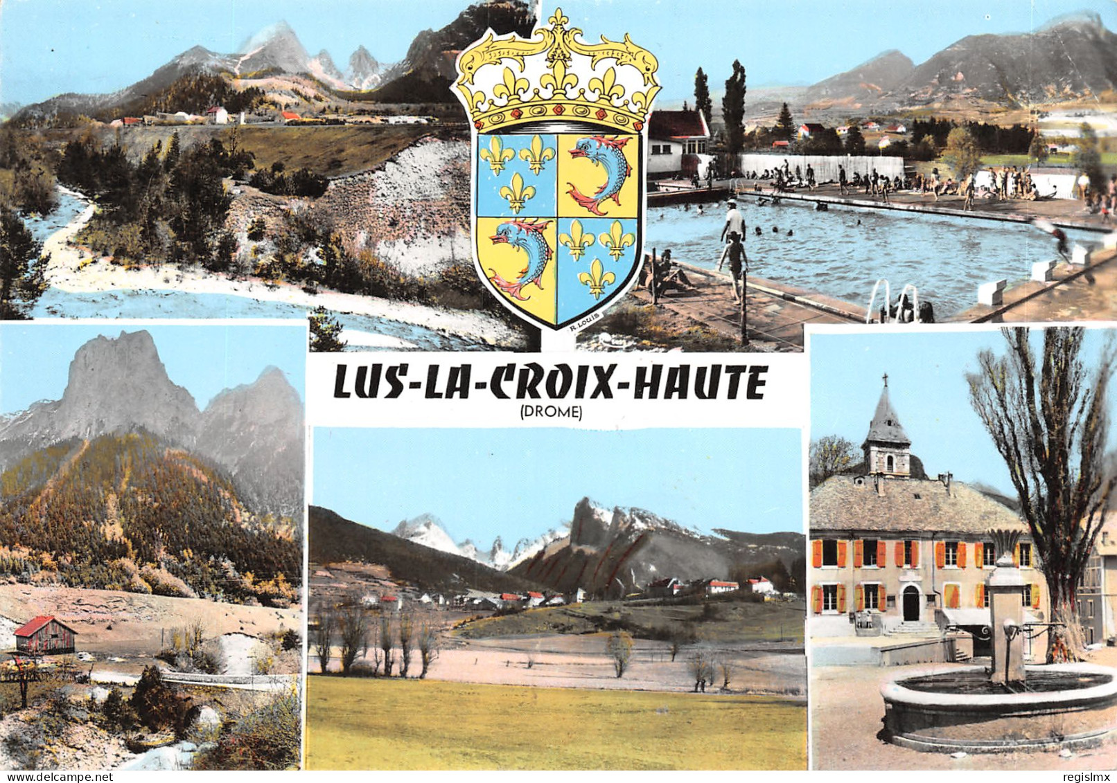 26-LUS LA CROIX HAUTE-N°T553-C/0005 - Other & Unclassified
