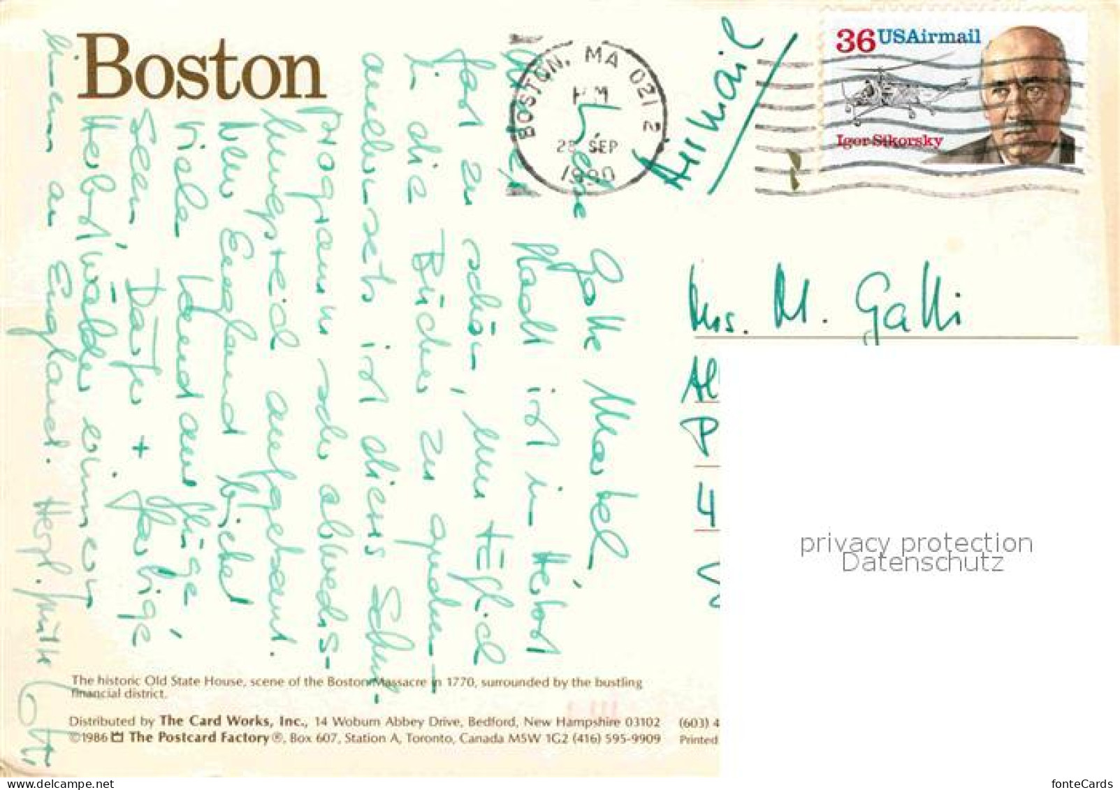 72739961 Boston Historic Old State House  - Other & Unclassified