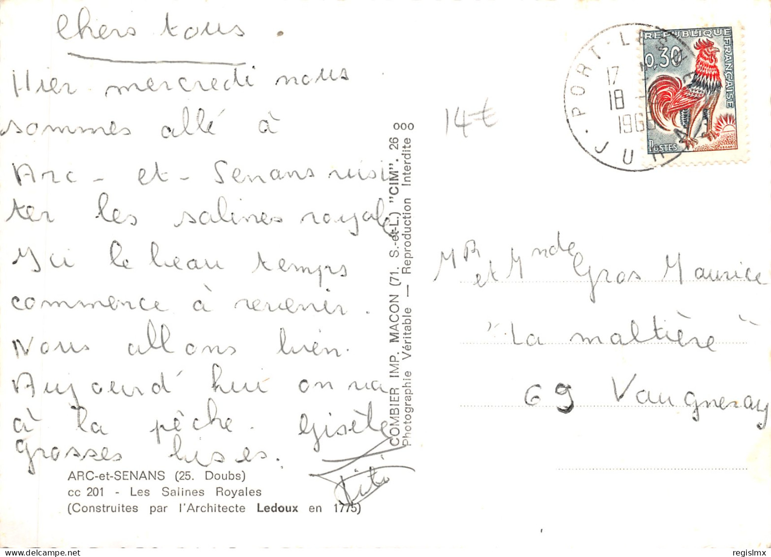 25-ARC ET SENANS-N°T553-B/0005 - Other & Unclassified