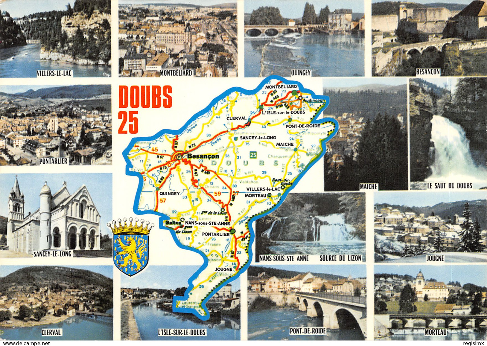 25-PANORAMA DU DOUBS-N°T553-A/0369 - Other & Unclassified