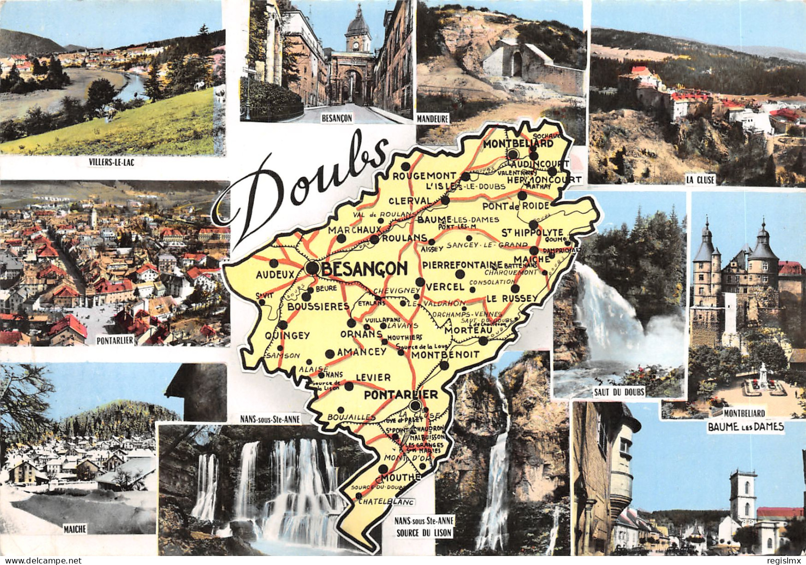 25-PANORAMA DU DOUBS-N°T553-A/0359 - Sonstige & Ohne Zuordnung