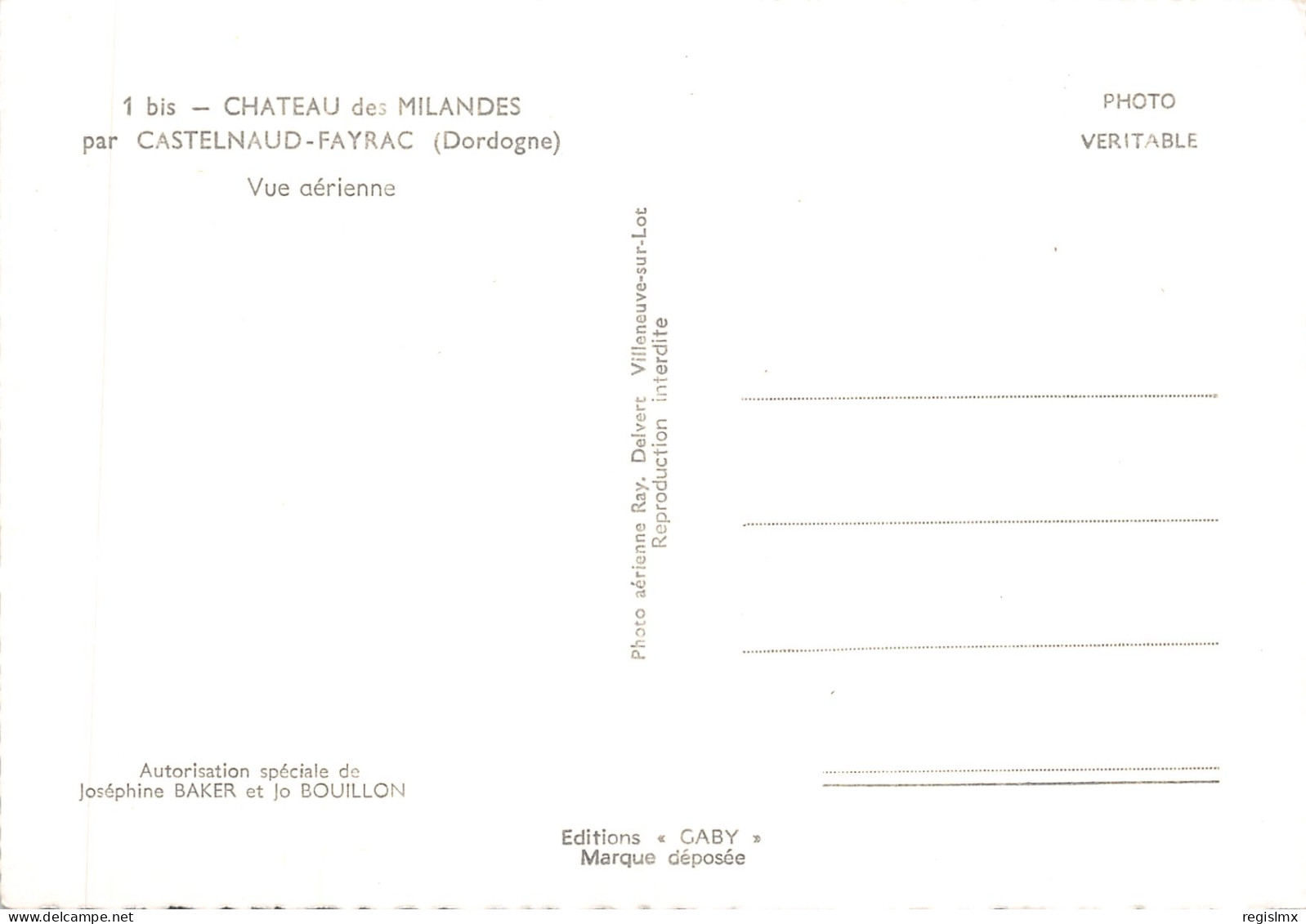 24-LES MILANDES-LE CHÂTEAU-N°T553-A/0161 - Other & Unclassified