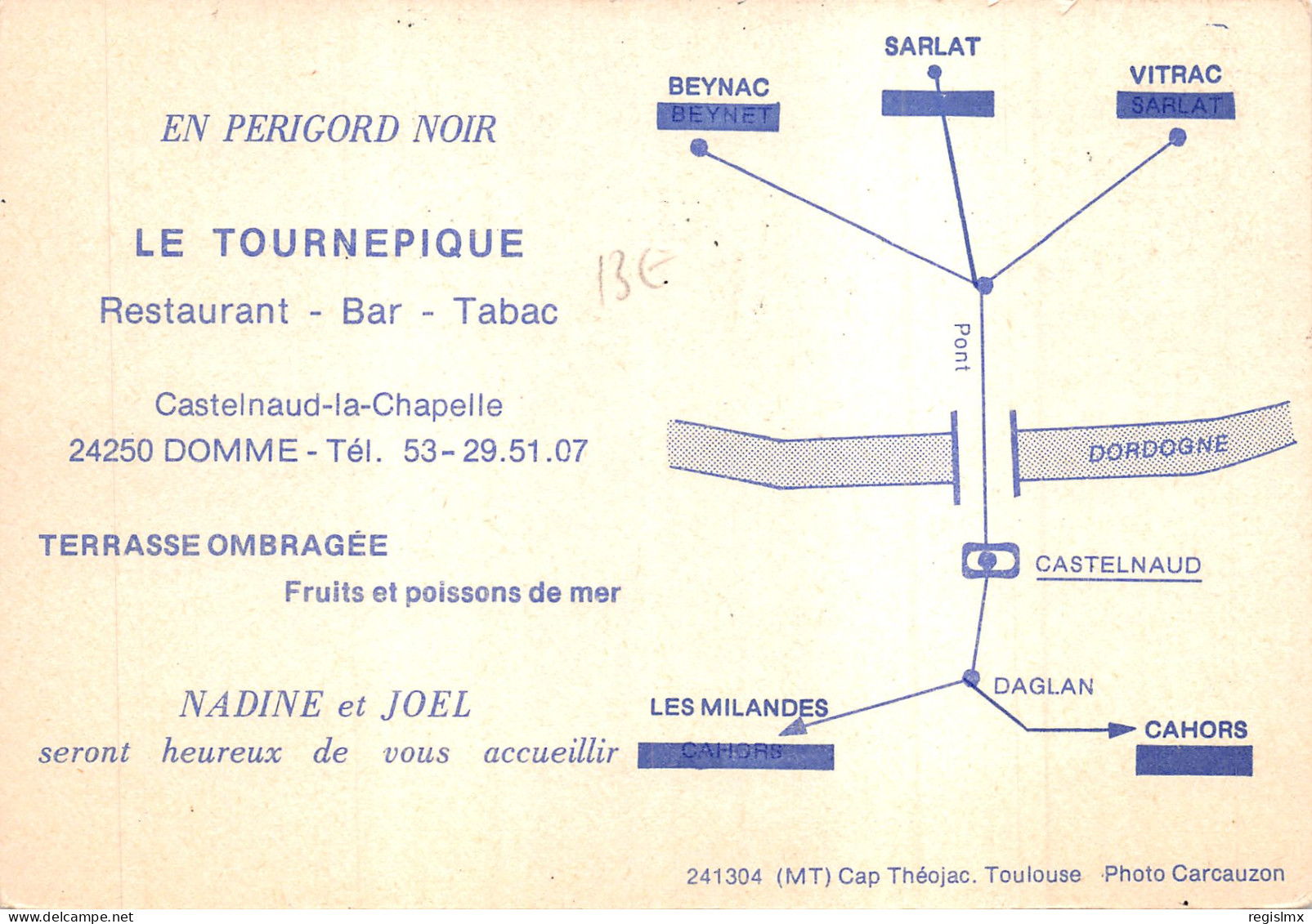 24-DOMME-LE TOURNEPIQUE-N°T553-A/0117 - Other & Unclassified