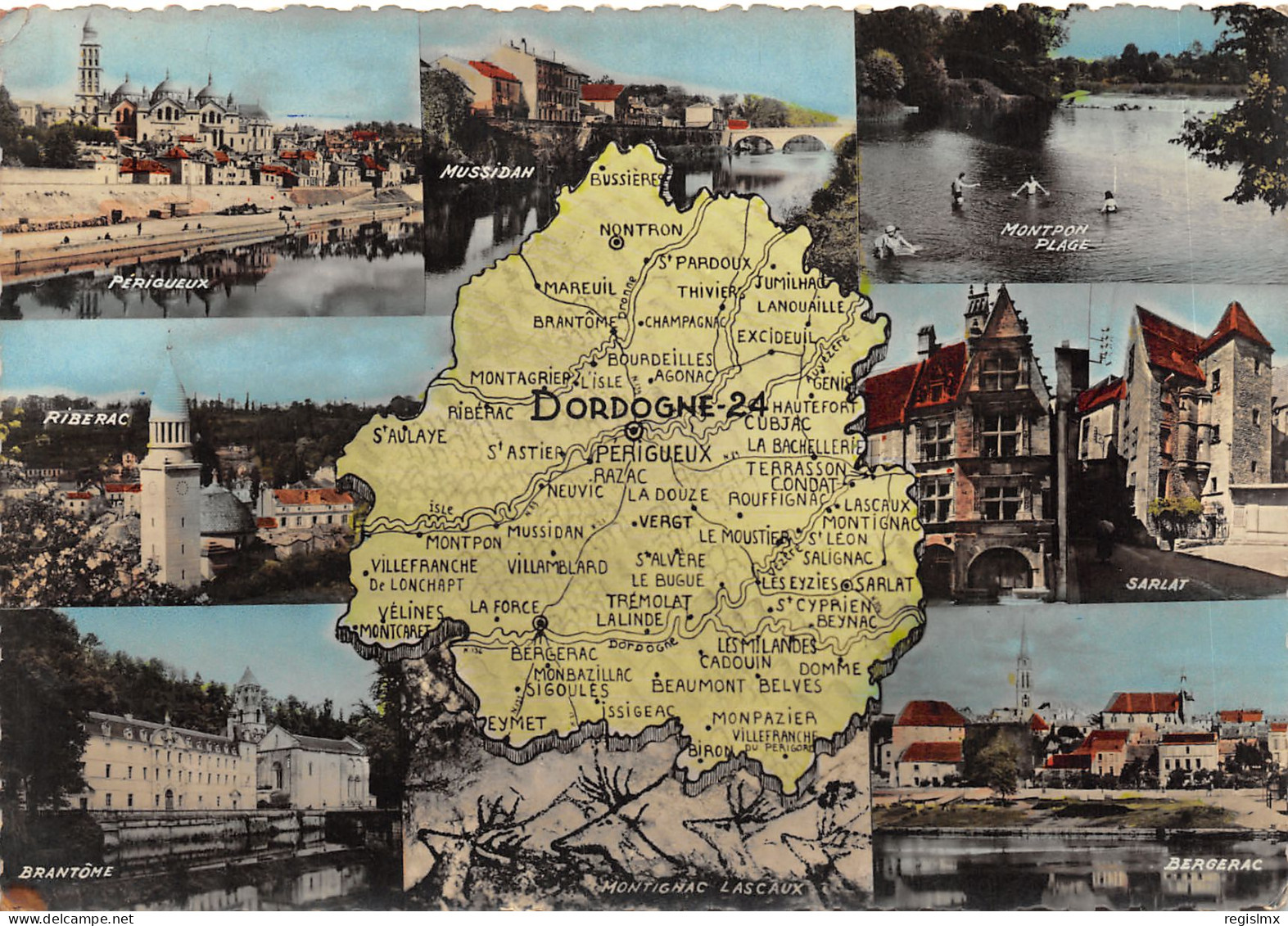 24-PANORAMA DE LA DORDOGNE-N°T553-A/0093 - Other & Unclassified