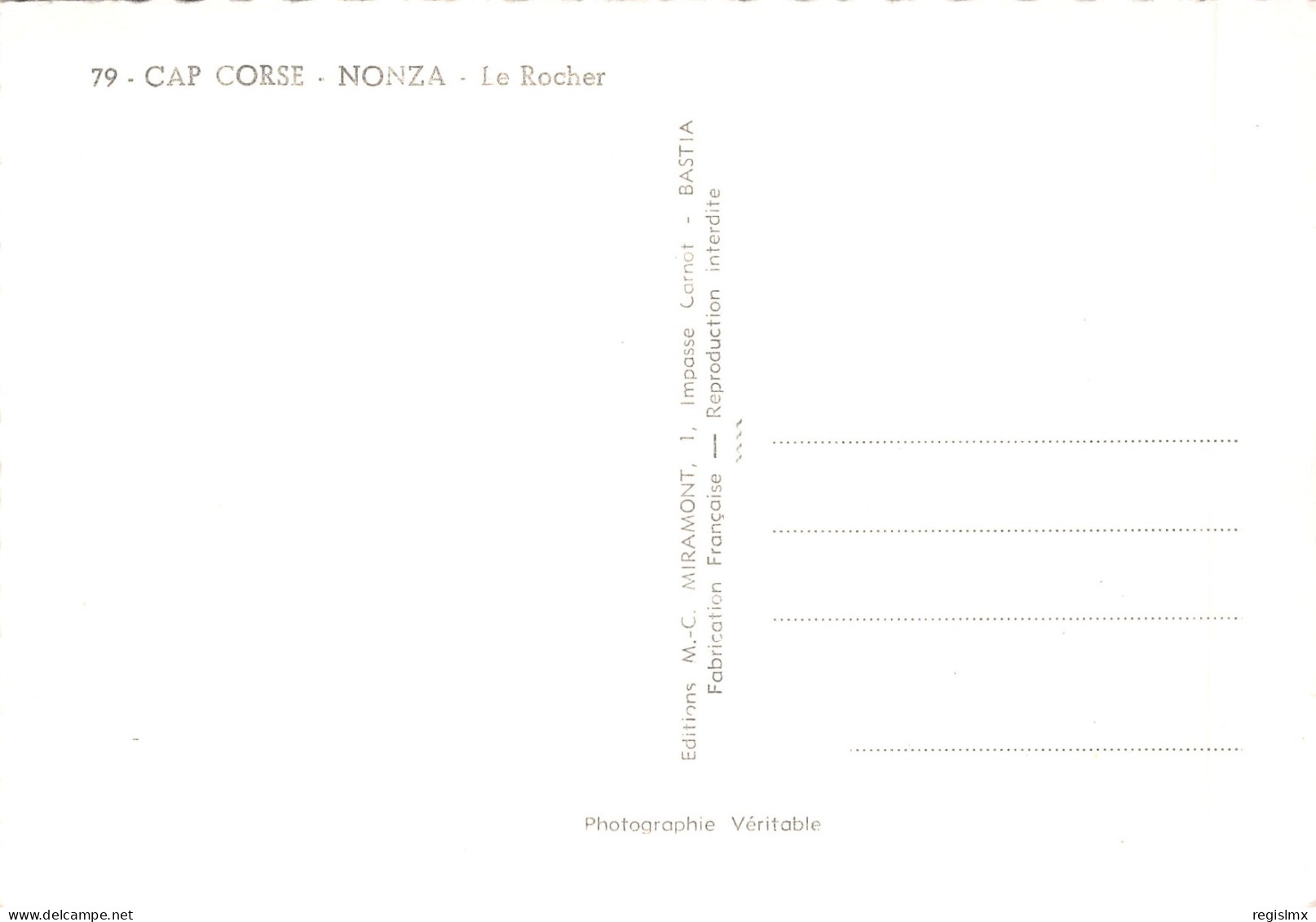 20-NONZA-N°T554-B/0161 - Otros & Sin Clasificación