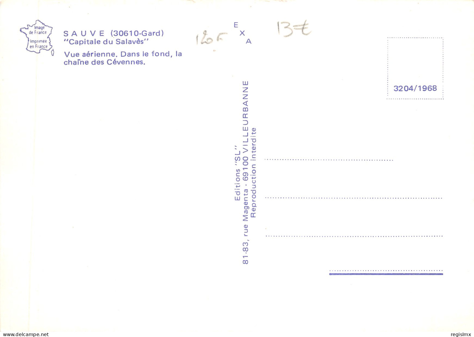 30-SAUVE-N°T554-B/0003 - Sonstige & Ohne Zuordnung