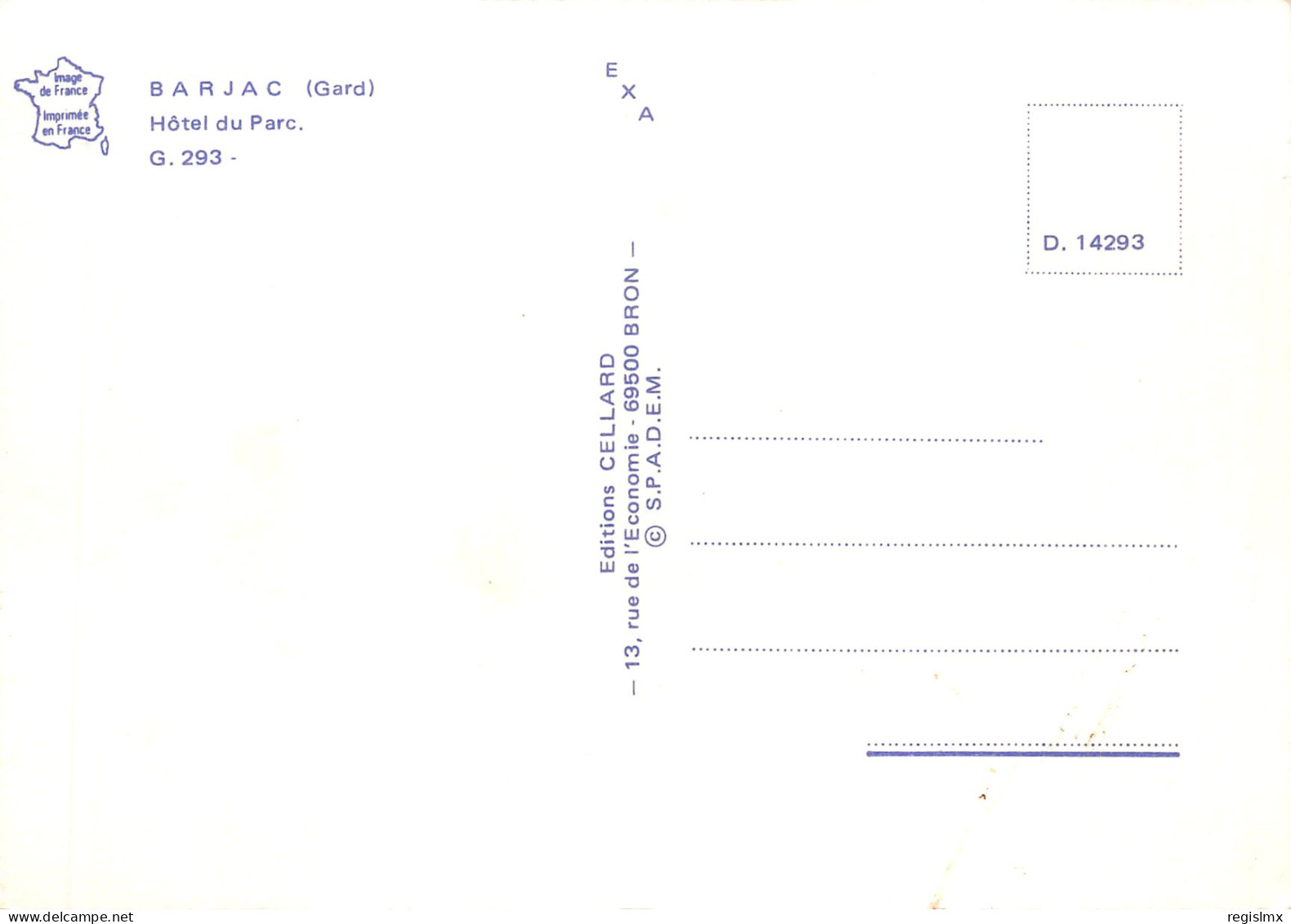 30-BARJAC-N°T554-A/0319 - Andere & Zonder Classificatie