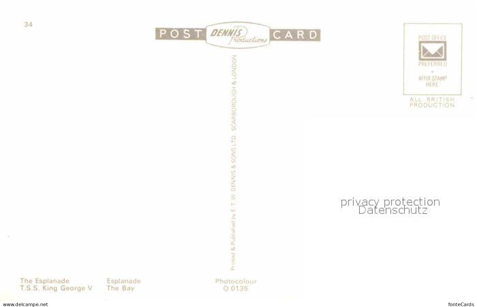 72735197 Oban Panorama Kuestenort Dampfer Oban - Altri & Non Classificati