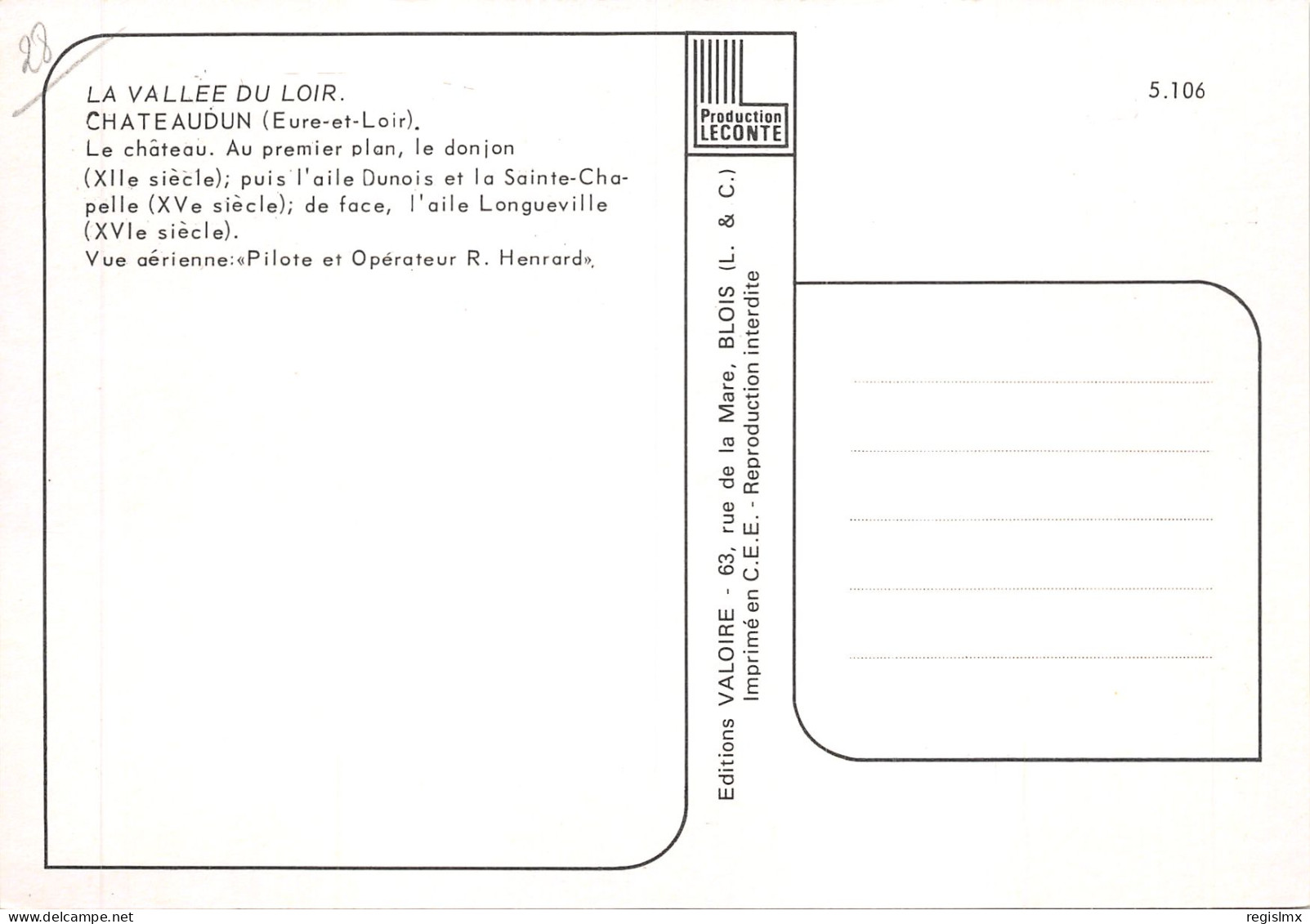 28-CHATEAUDUN-N°T553-D/0181 - Chateaudun