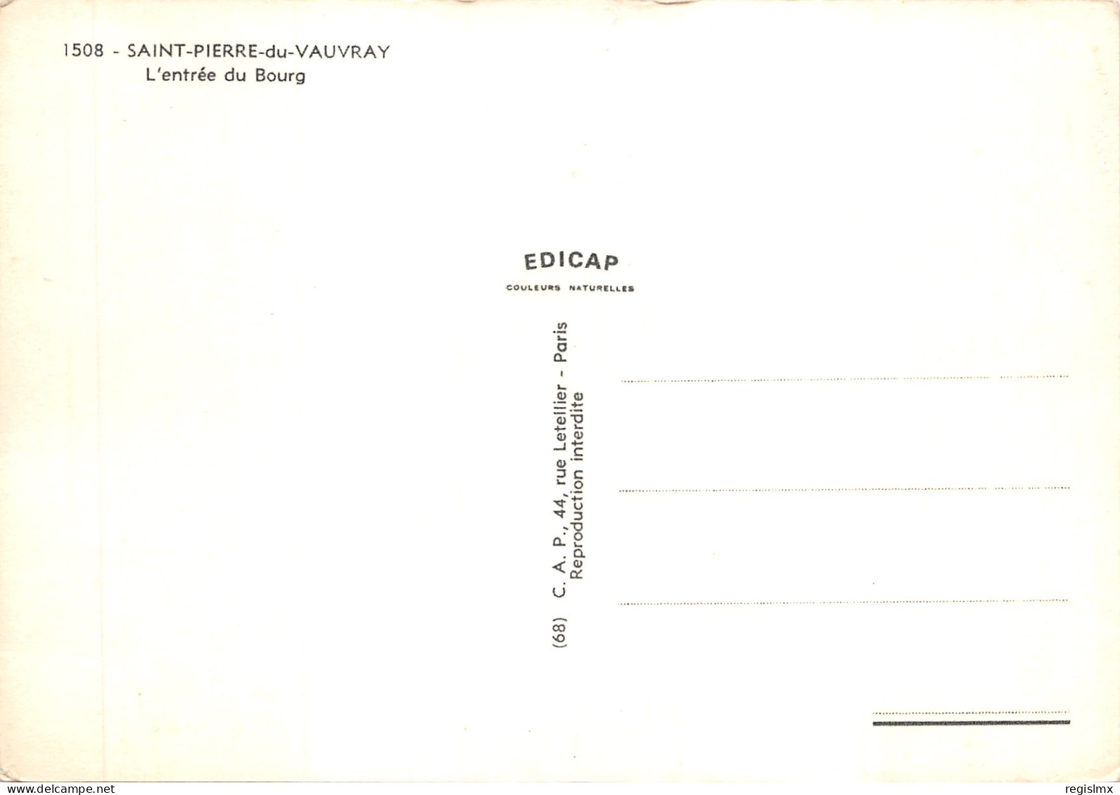 27-SAINT PIERRE DU VAUVRAY-N°T553-D/0143 - Sonstige & Ohne Zuordnung