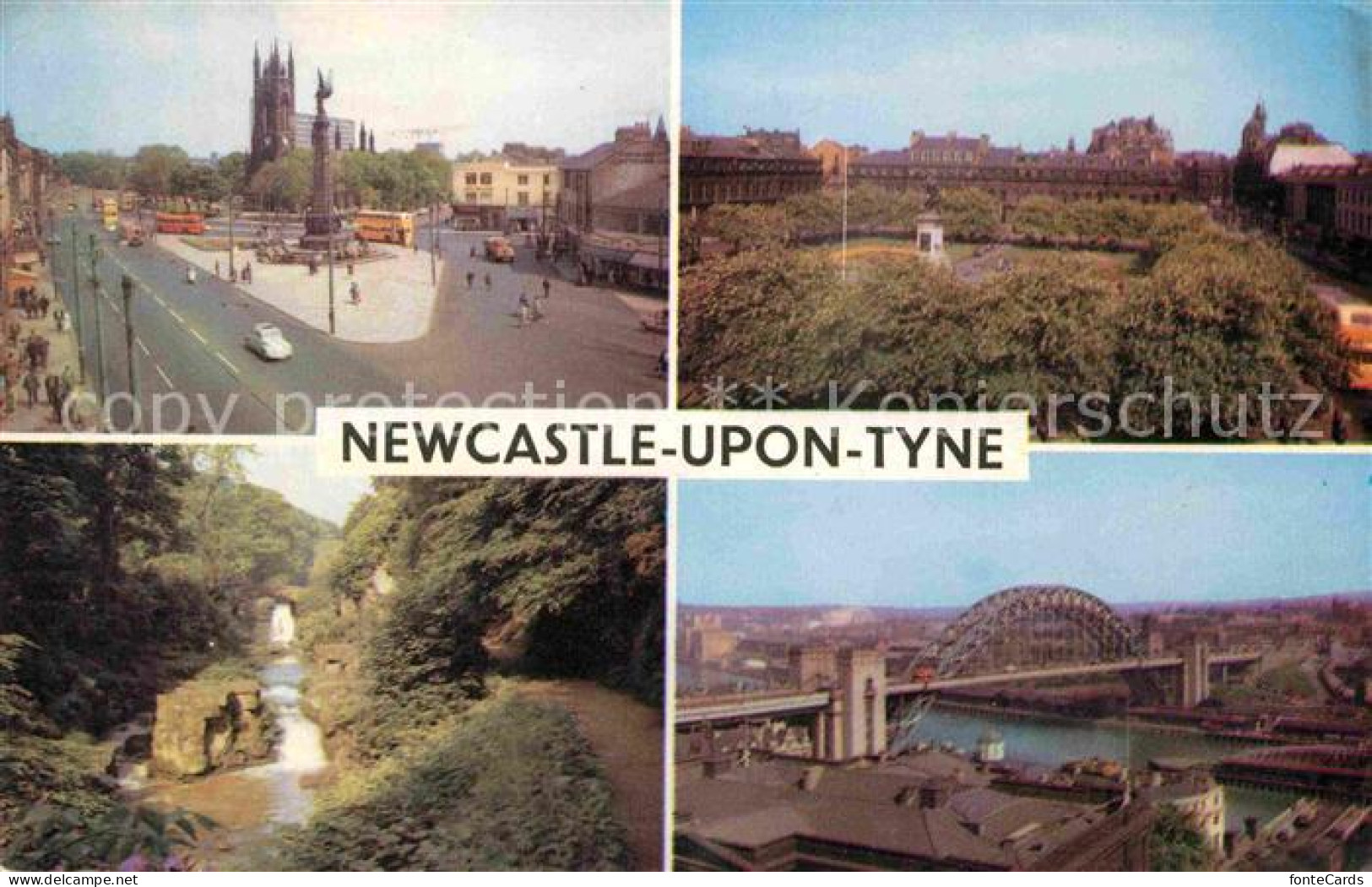 72735180 Newcastle Upon Tyne Haymarket Eldon Square Jesmond Dene Tyne Bridge  - Altri & Non Classificati