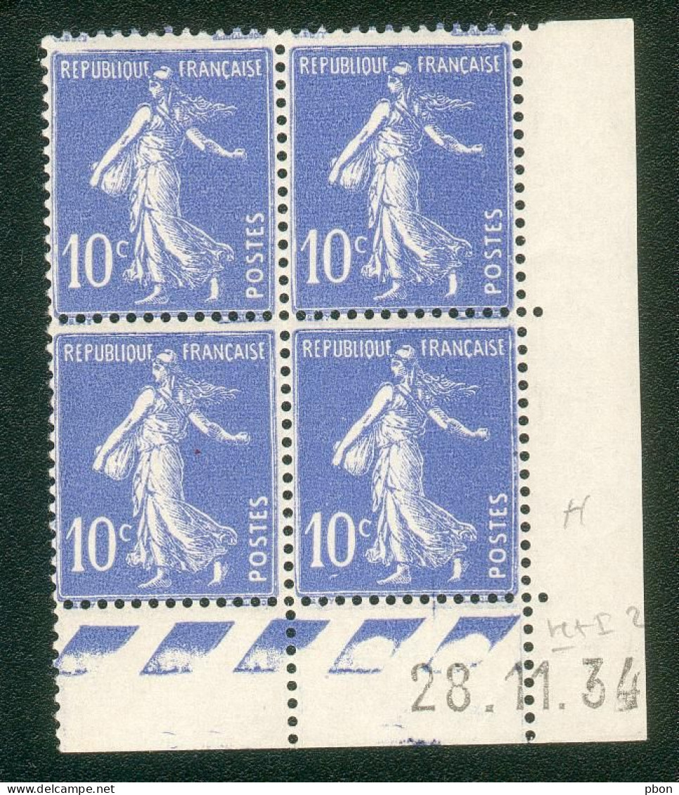 Lot 3873 France Coin Daté N°279 Semeuse (**) - 1930-1939