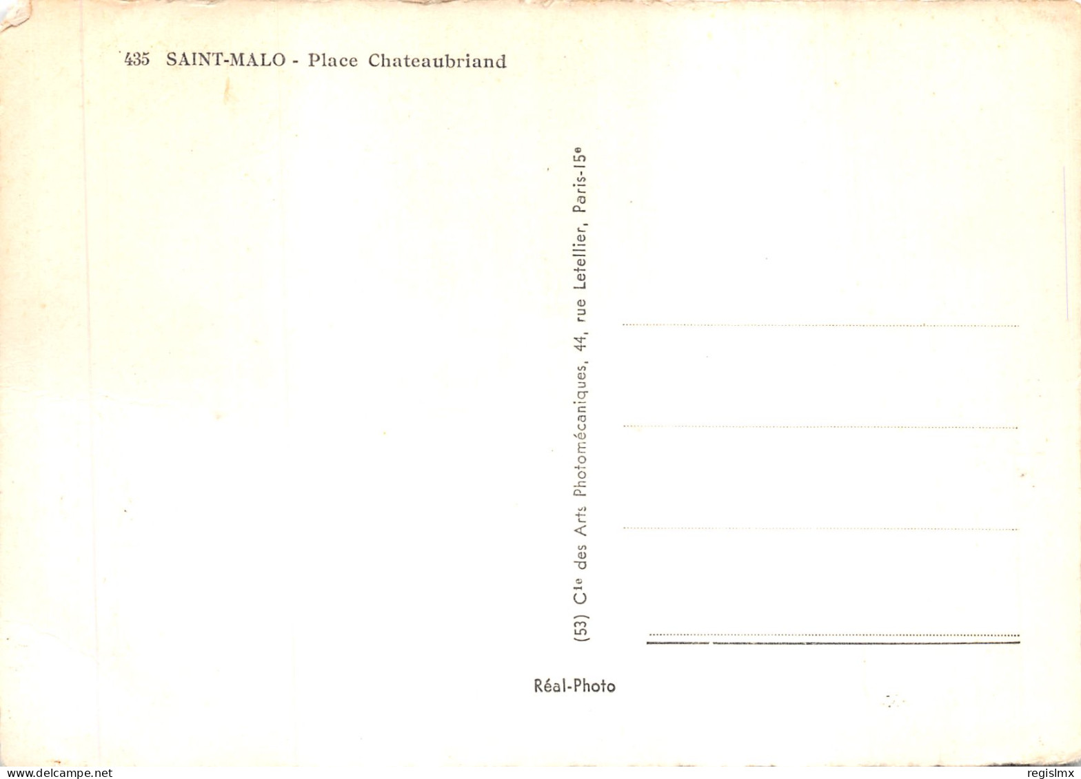 35-SAINT MALO-N°T554-D/0315 - Saint Malo