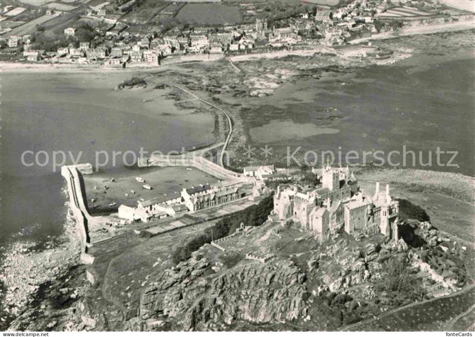 72727028 St Michaels Mount And Mazarion Aerial View St Michaels Mount - Andere & Zonder Classificatie