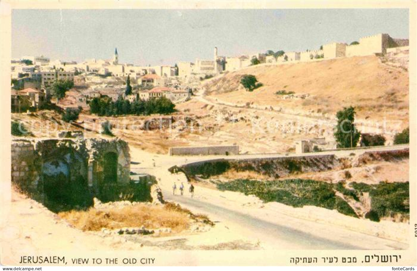 72725043 Jerusalem Yerushalayim View To The Old City Israel - Israel