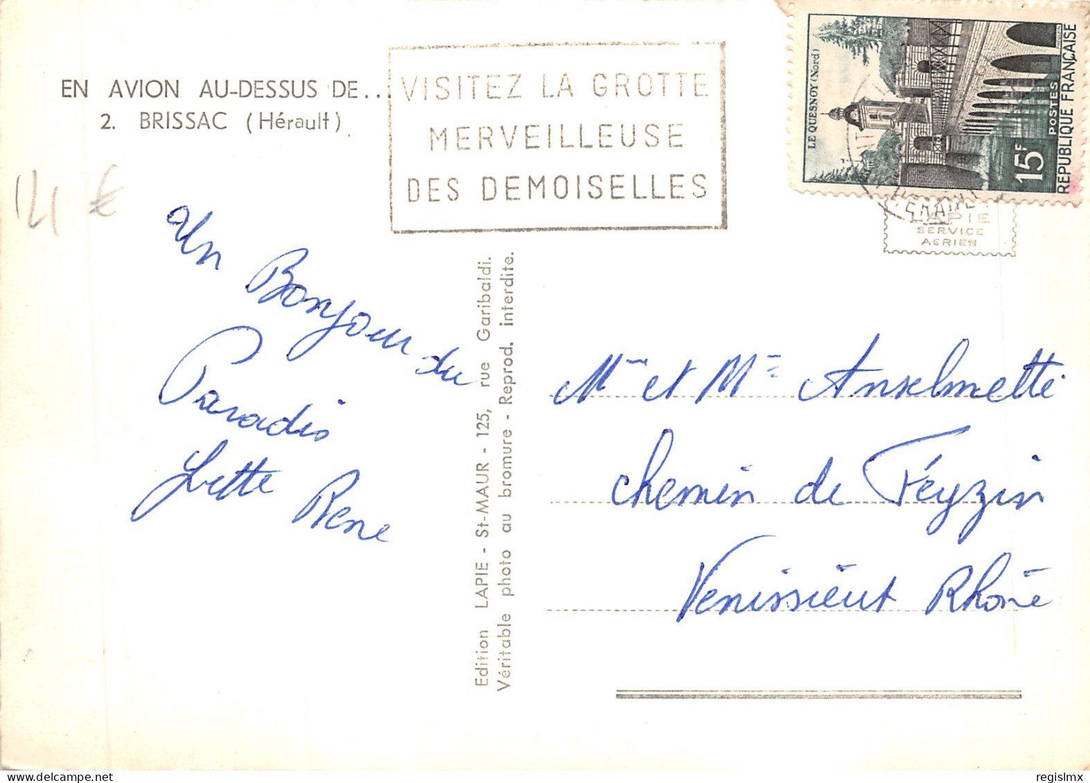 34-BRISSAC-N°T554-C/0309 - Other & Unclassified